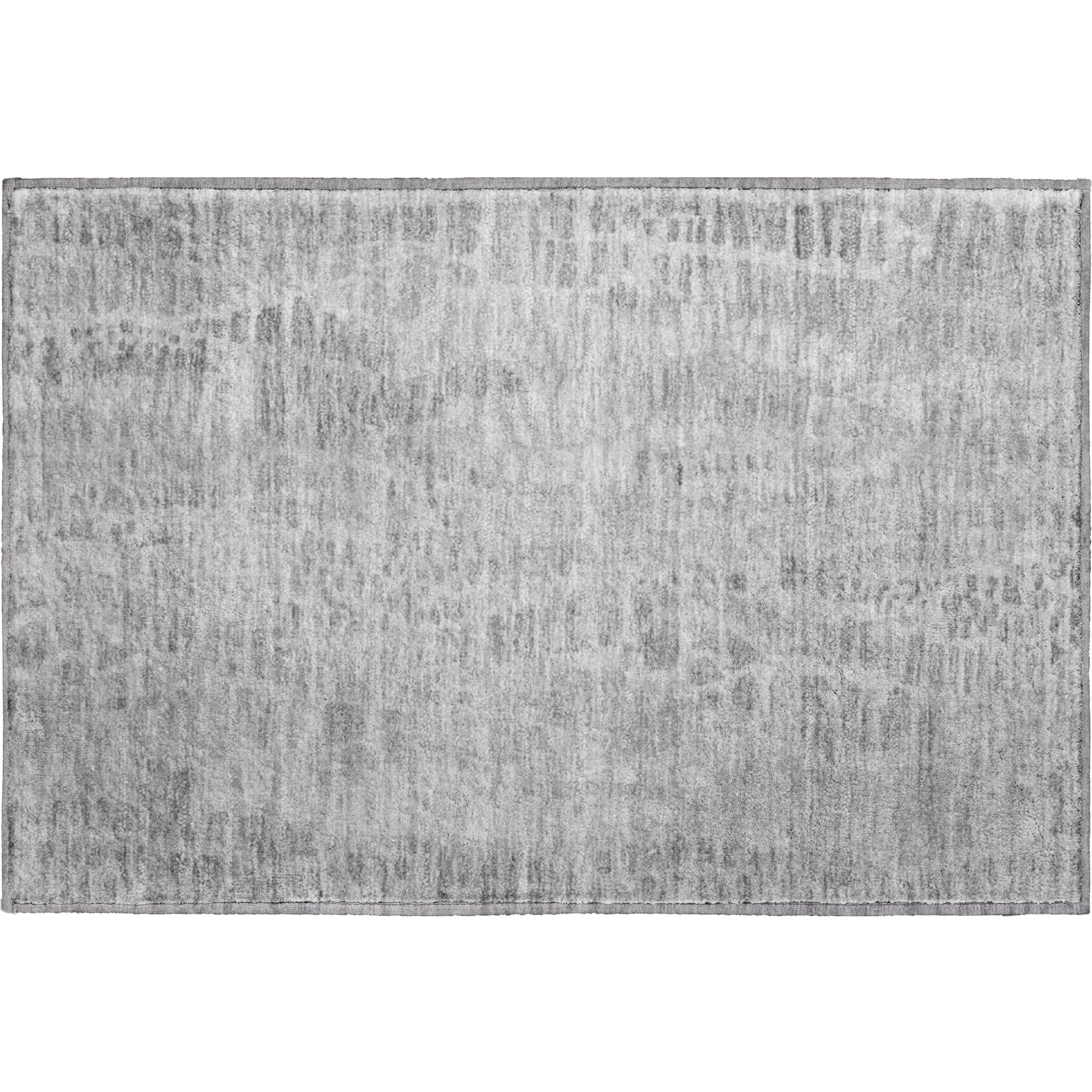 Montevideo Machine Washable Transitional Gray Rug 1'8" x 2'6" #shape_Rectangle