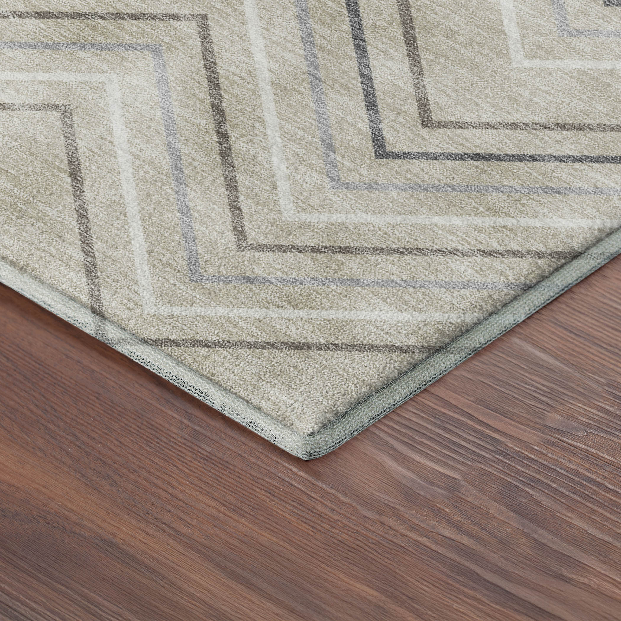 Mostar Machine Washable Transitional Beige Brown Rug 1'8" x 2'6" #shape_Rectangle