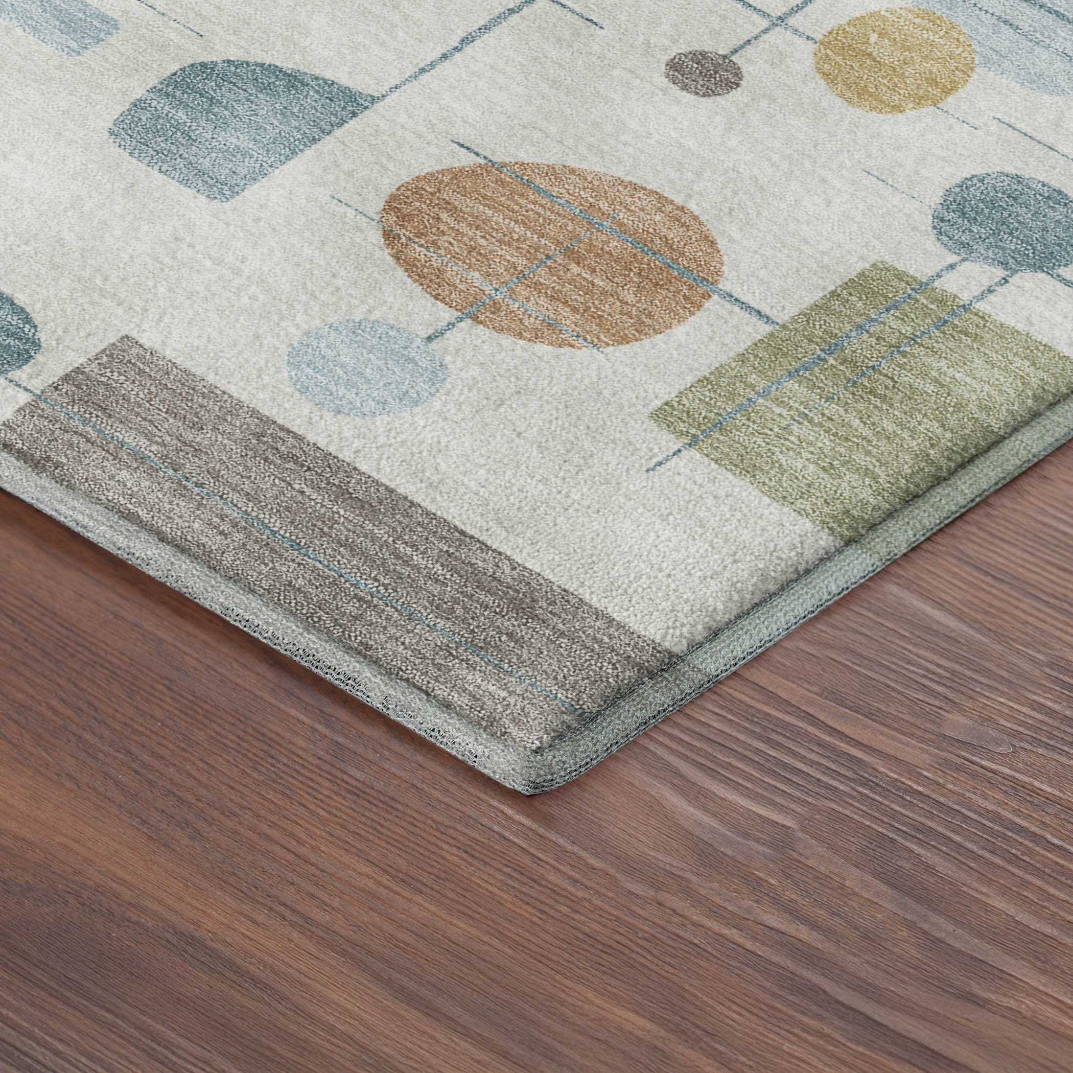 Sarajevo Machine Washable Transitional Ivory Rug 1'8" x 2'6" #shape_Rectangle