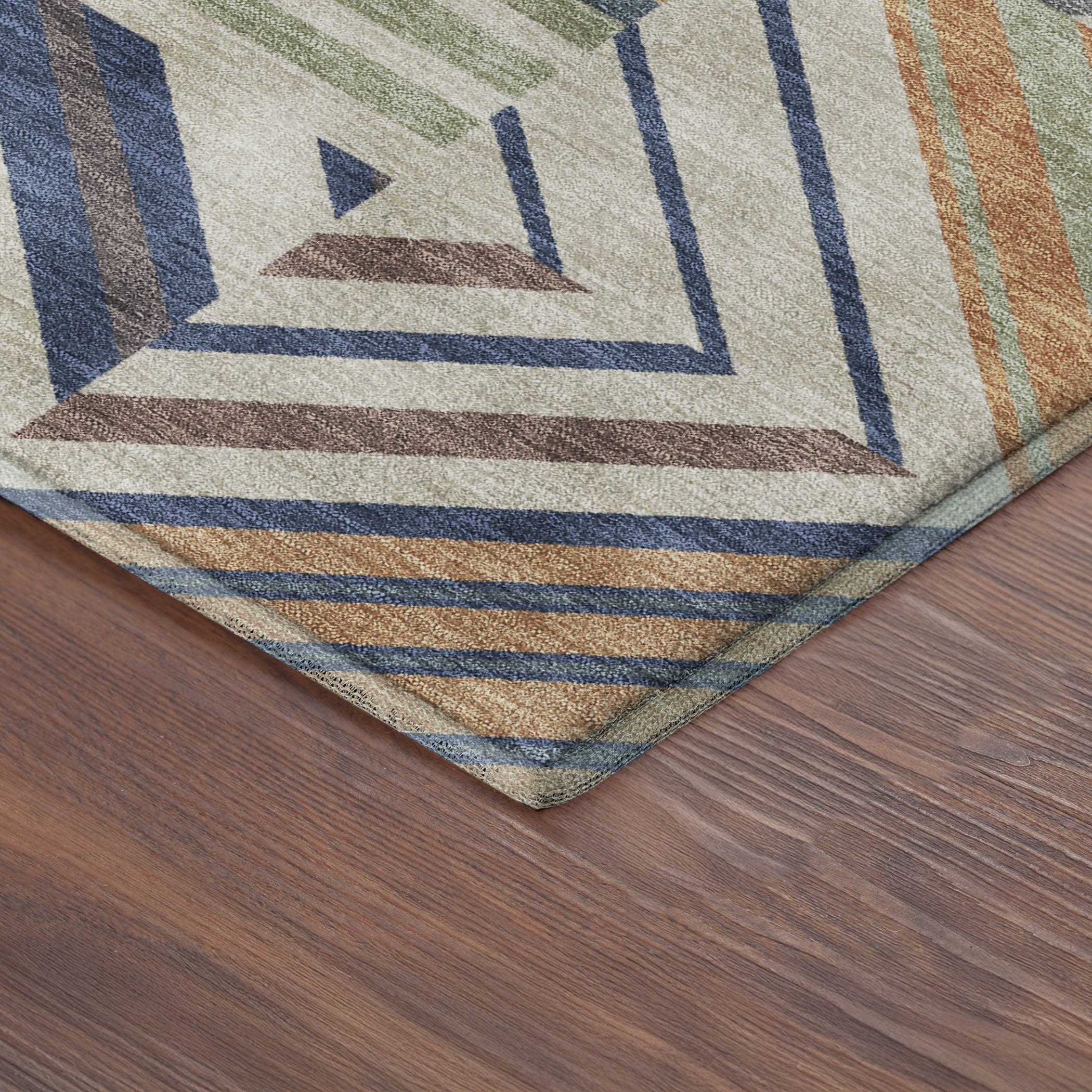 Reykjavik Machine Washable Transitional Copper Orange Rug 1'8" x 2'6" #shape_Rectangle