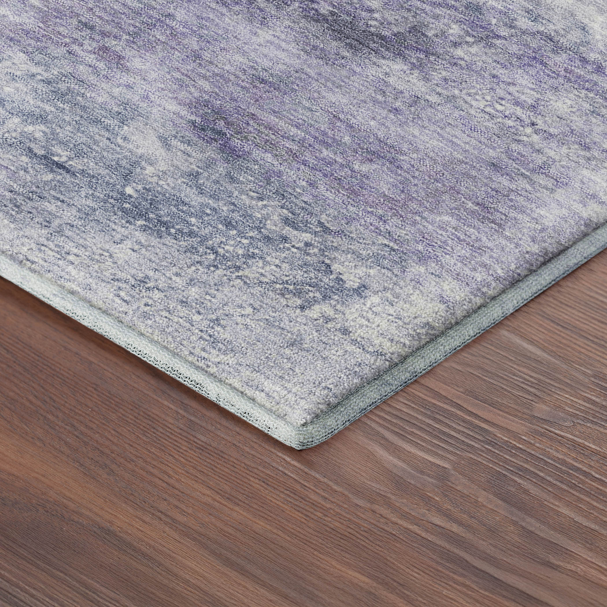 Salzburg Machine Washable Transitional Lavender Purple Rug 1'8" x 2'6" #shape_Rectangle