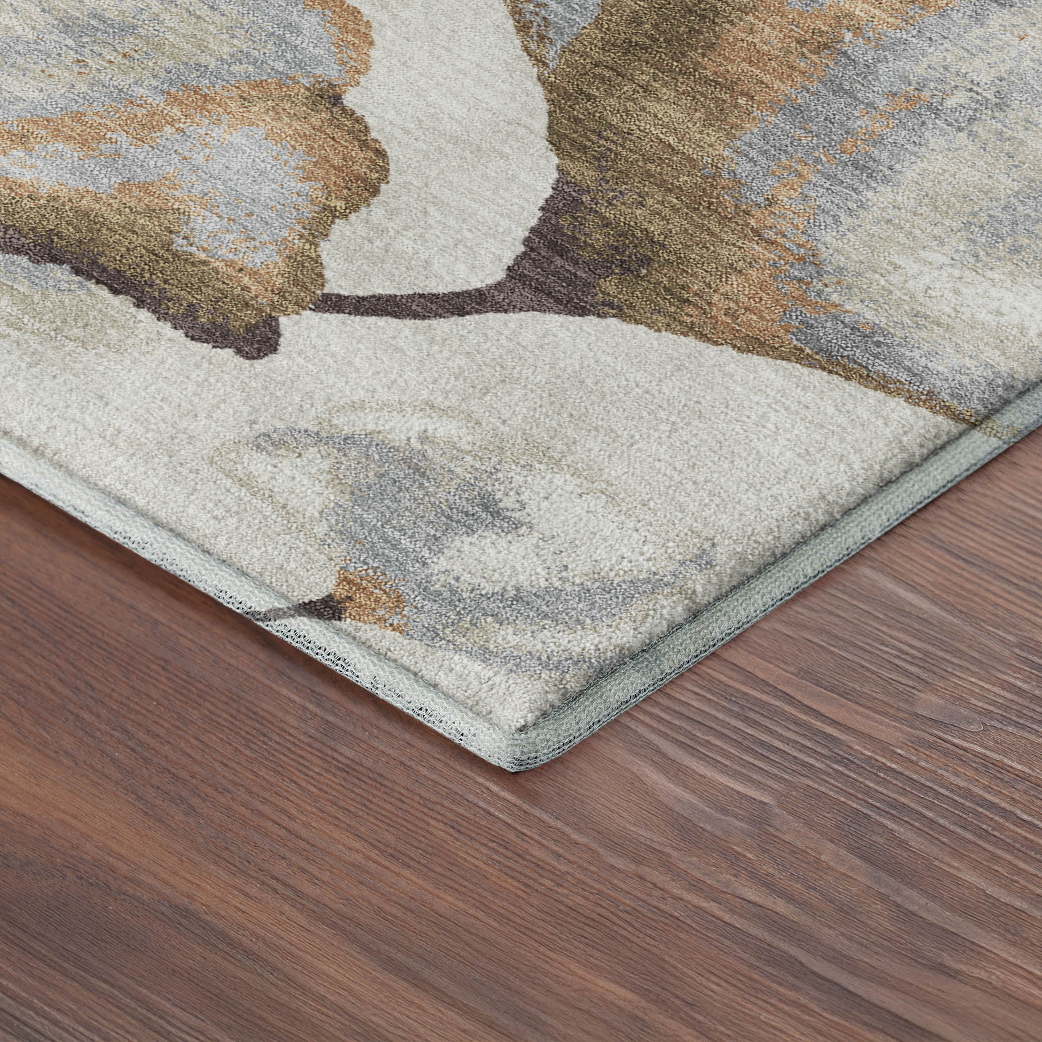 Mostar Machine Washable Transitional Copper Orange Rug 1'8" x 2'6" #shape_Rectangle