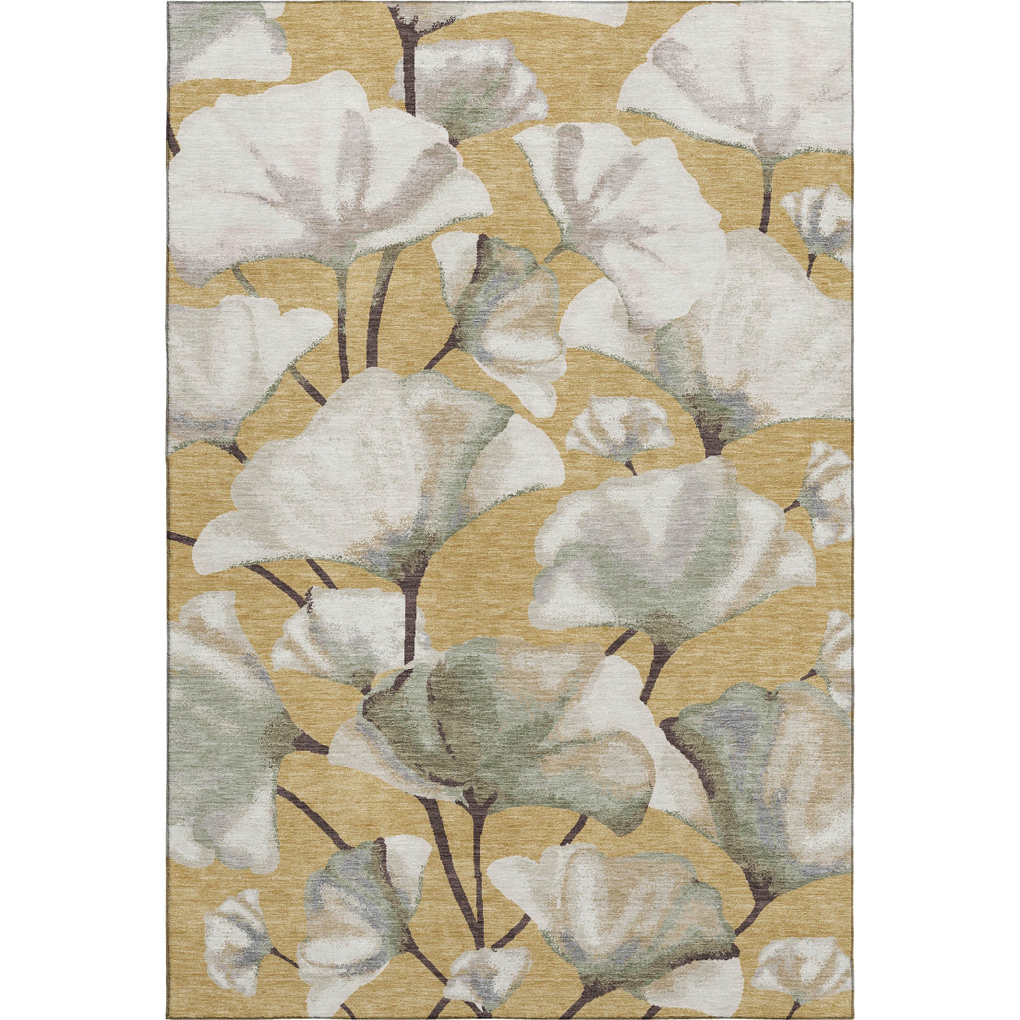 Mostar Machine Washable Transitional Gold Rug 3' x 5' #shape_Rectangle