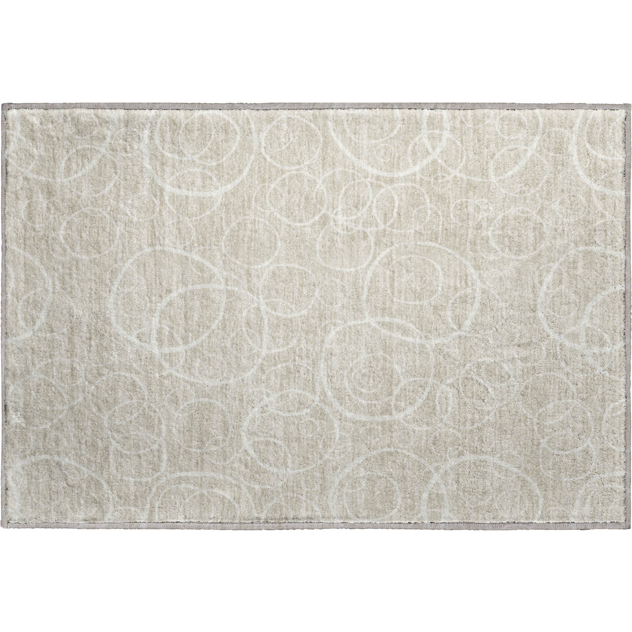 Cusco Machine Washable Transitional Beige Brown Rug 1'8" x 2'6" #shape_Rectangle