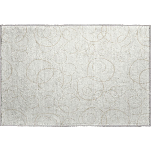 Cusco Machine Washable Transitional Ivory Rug 1'8" x 2'6"