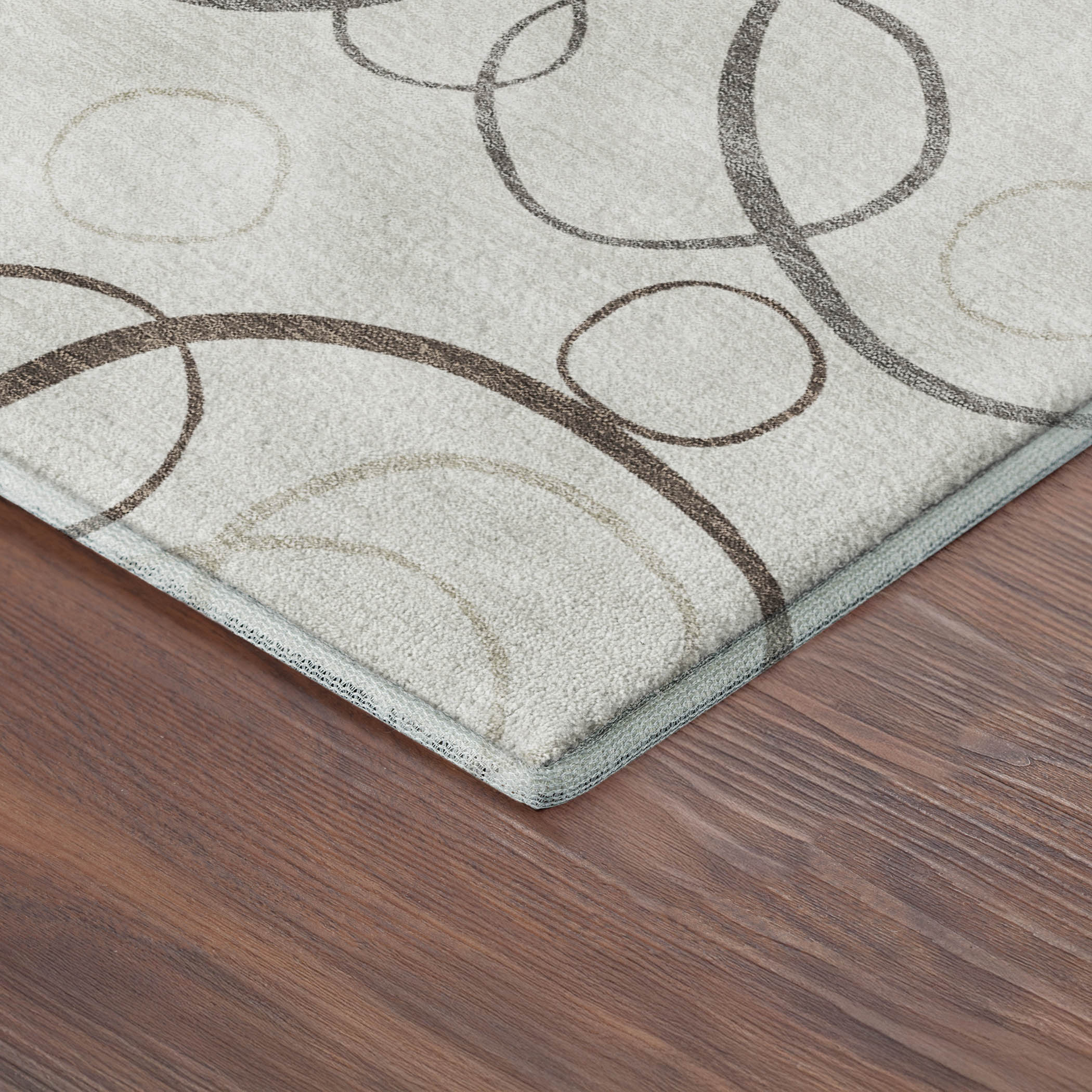 Porto Machine Washable Transitional Ivory Rug 1'8" x 2'6" #shape_Rectangle