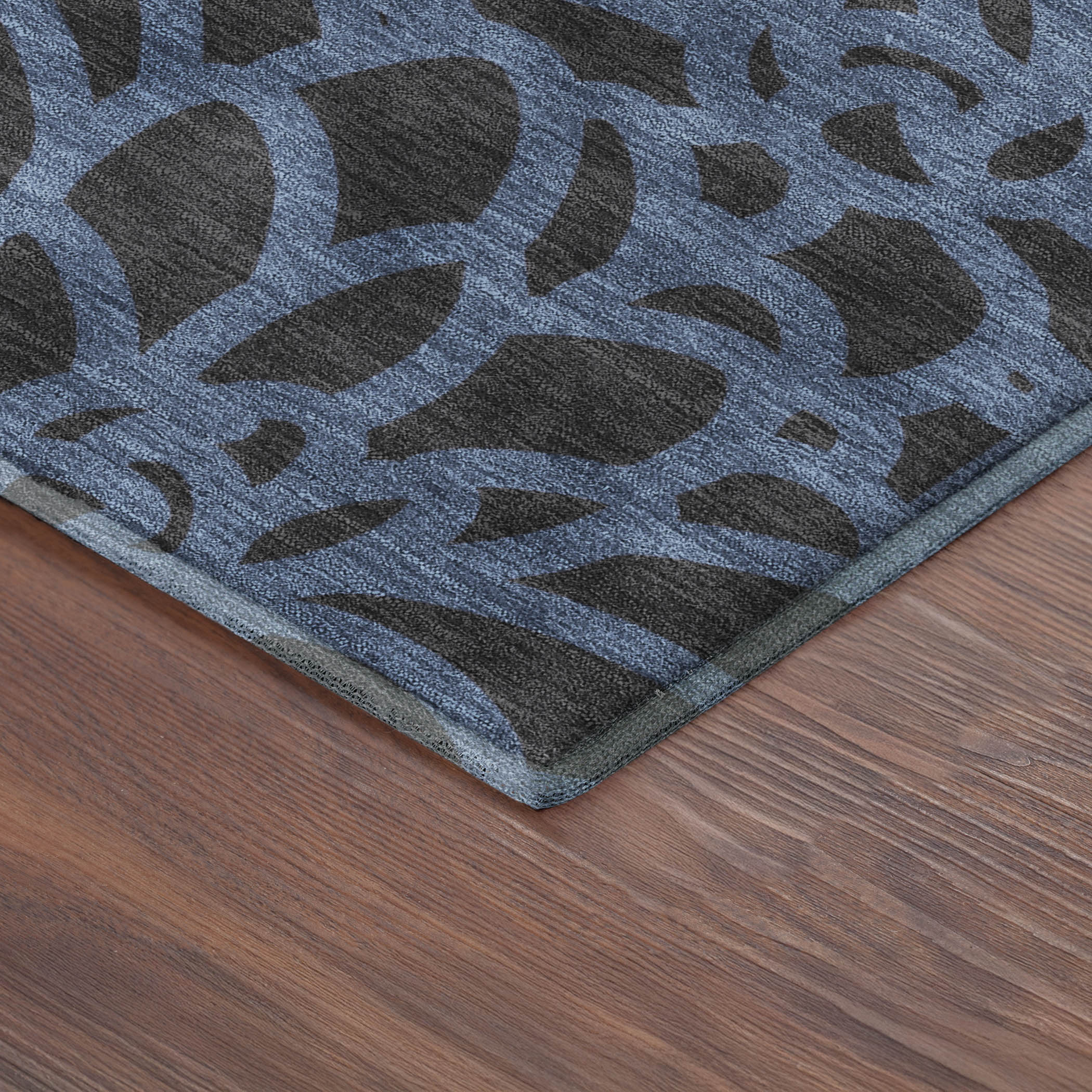 Istanbul Machine Washable Transitional Plum Purple Rug 1'8" x 2'6" #shape_Rectangle