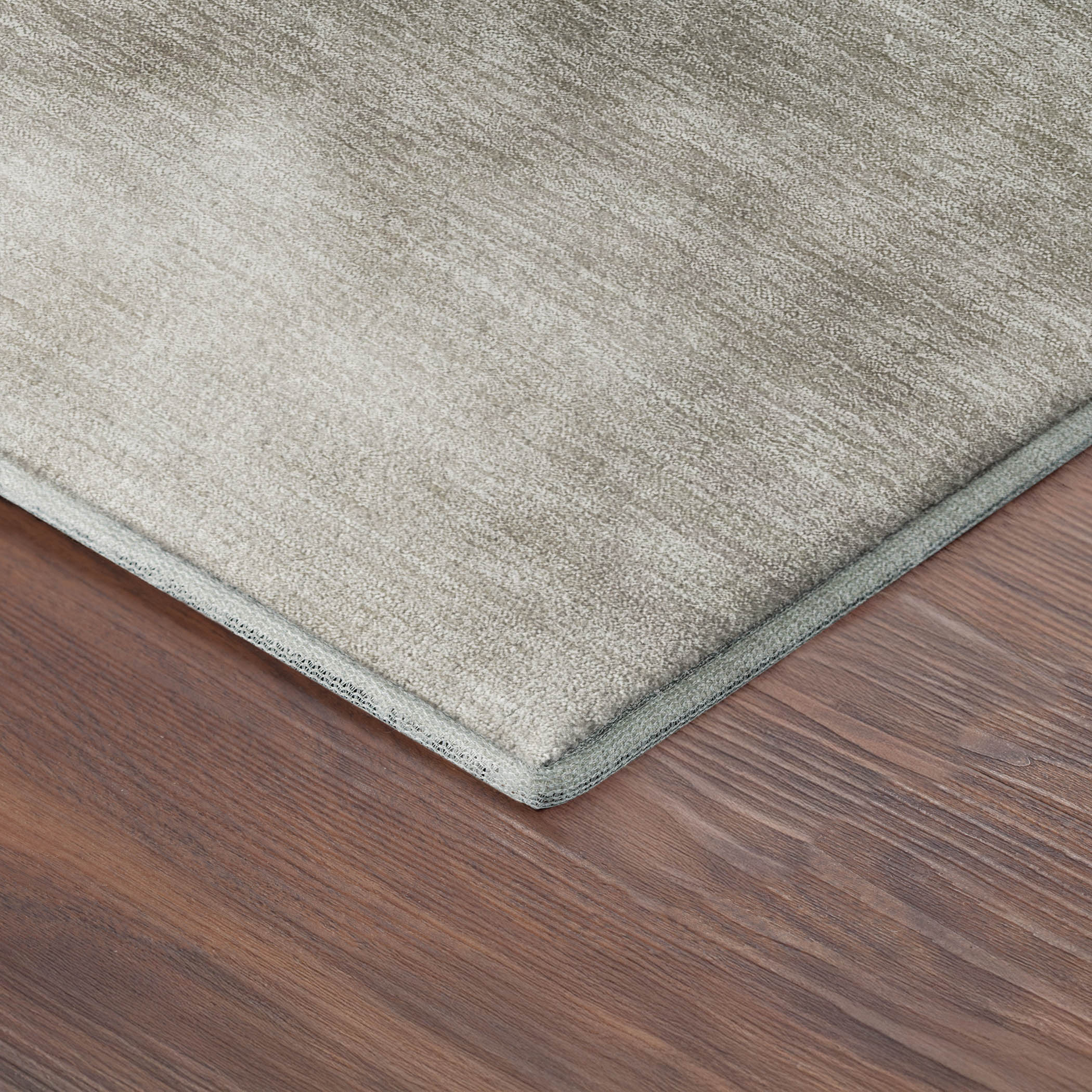 Bangkok Machine Washable Contemporary Fern Green Rug 1'8" x 2'6" #shape_Rectangle