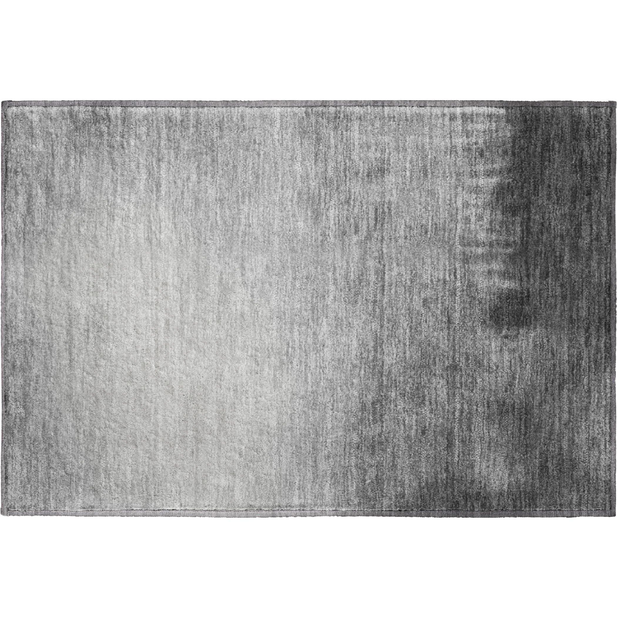 Antigua Machine Washable Transitional Gray Rug 1'8" x 2'6" #shape_Rectangle