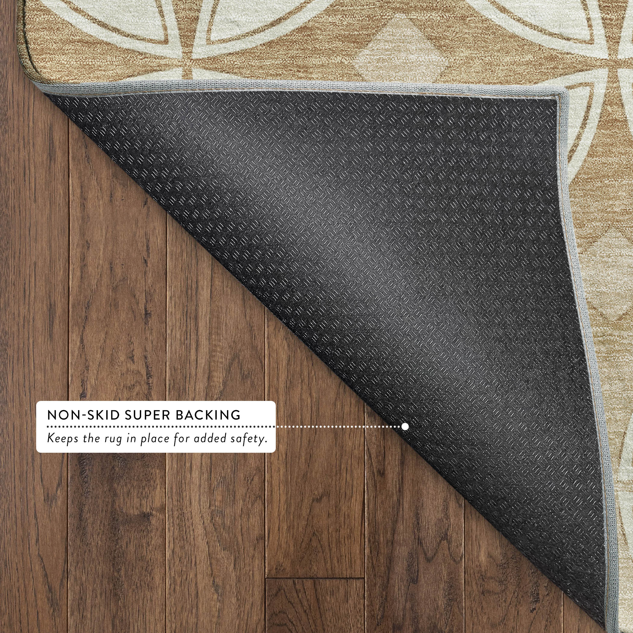 Chiang Mai Machine Washable Transitional Copper Orange Rug 1'8" x 2'6" #shape_Rectangle