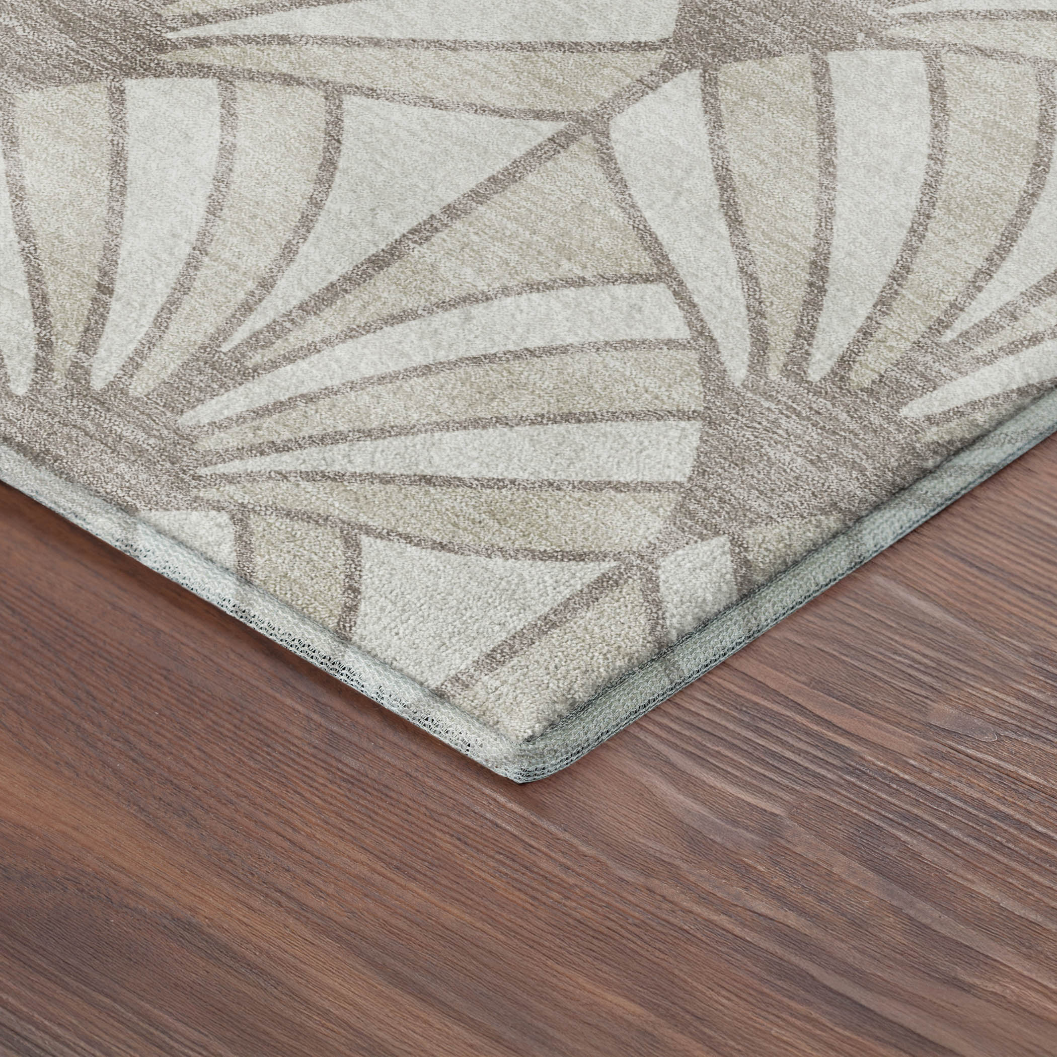 Zanzibar Machine Washable Transitional Ivory Rug 1'8" x 2'6" #shape_Rectangle