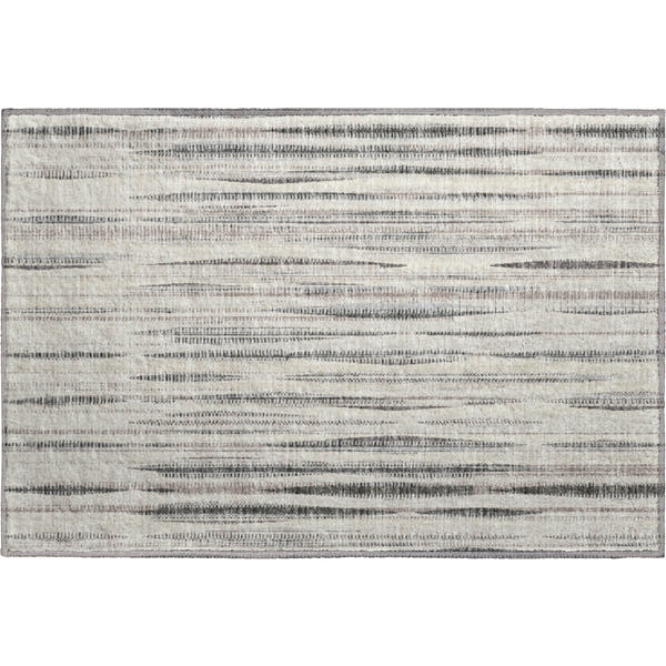 Montevideo Machine Washable Transitional Beige Ivory Rug 1'8" x 2'6"