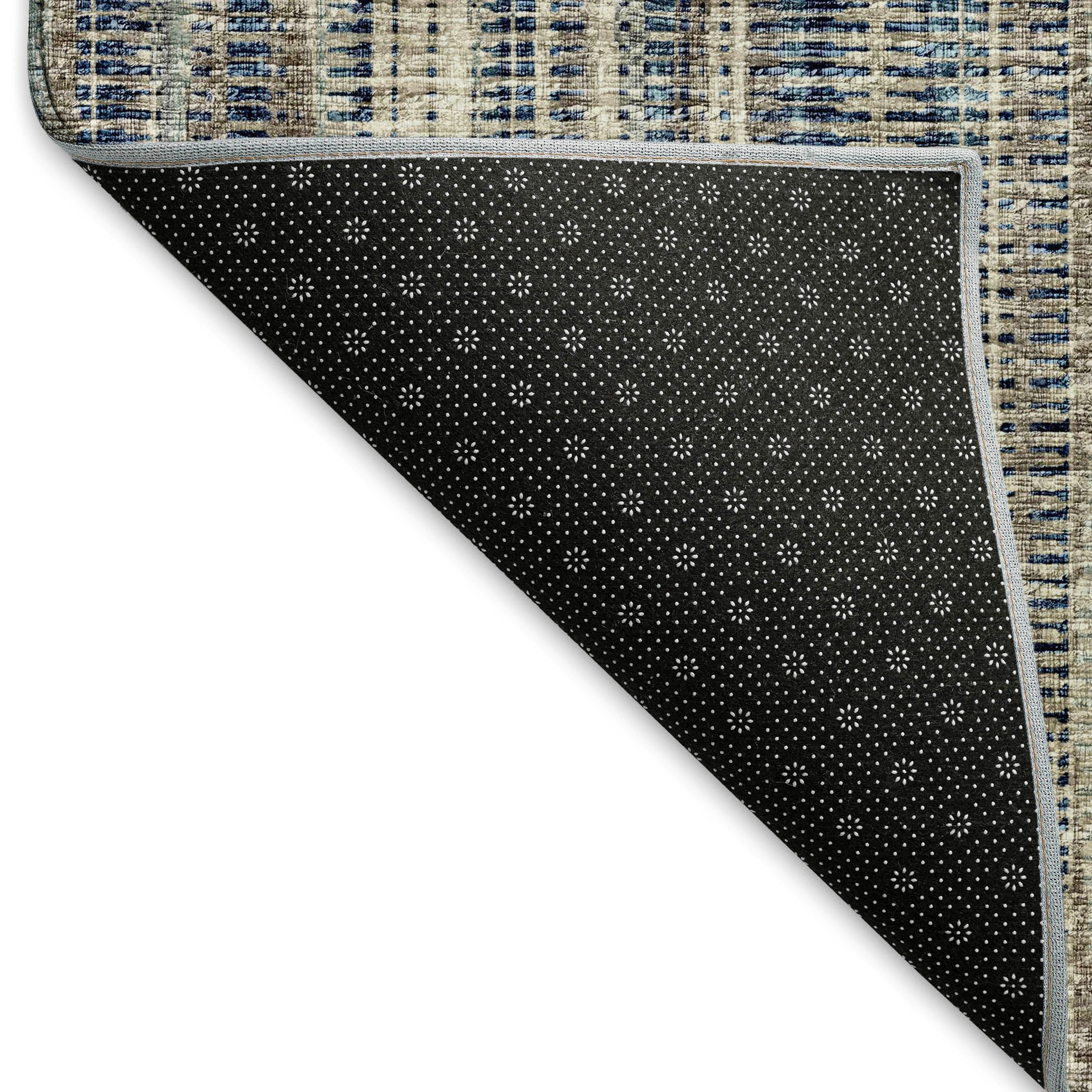 Montevideo Machine Washable Transitional Earth Mocha Rug 1'8" x 2'6" #shape_Rectangle
