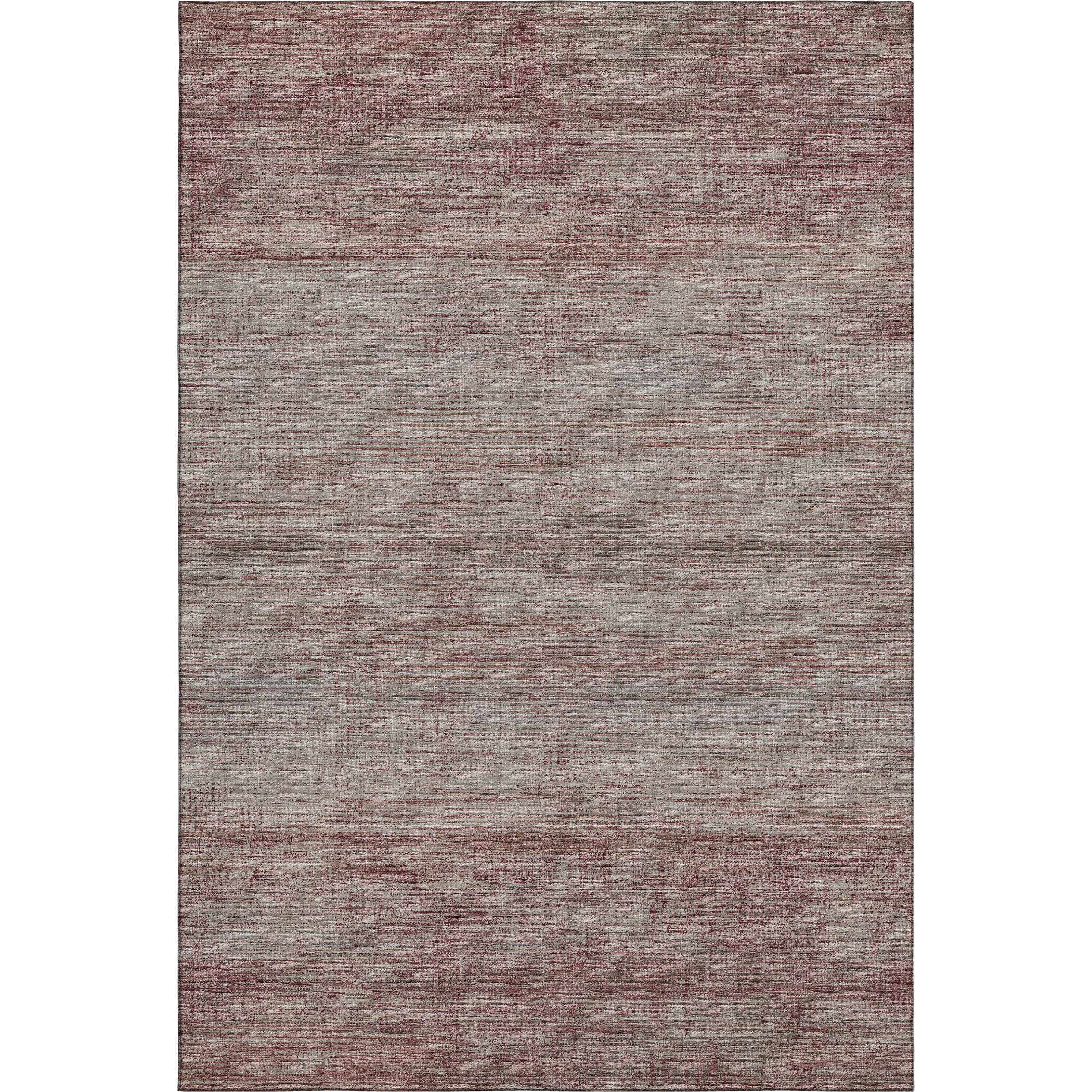 Porto Machine Washable Transitional Burgundy Red Rug 2'6" x 3'10" #shape_Rectangle