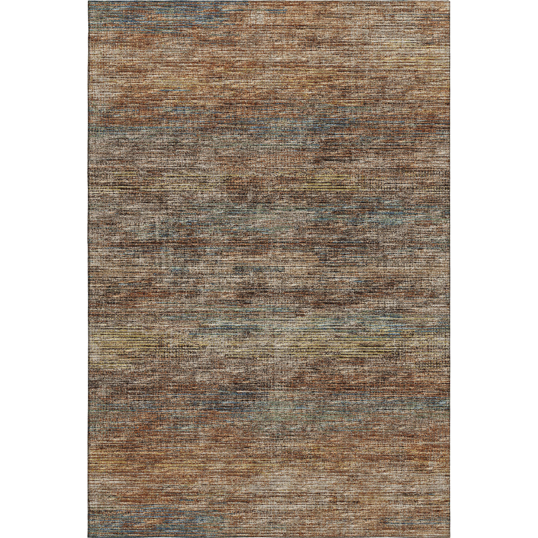 Porto Machine Washable Transitional Canyon Paprika Rug 2'6" x 3'10" #shape_Rectangle