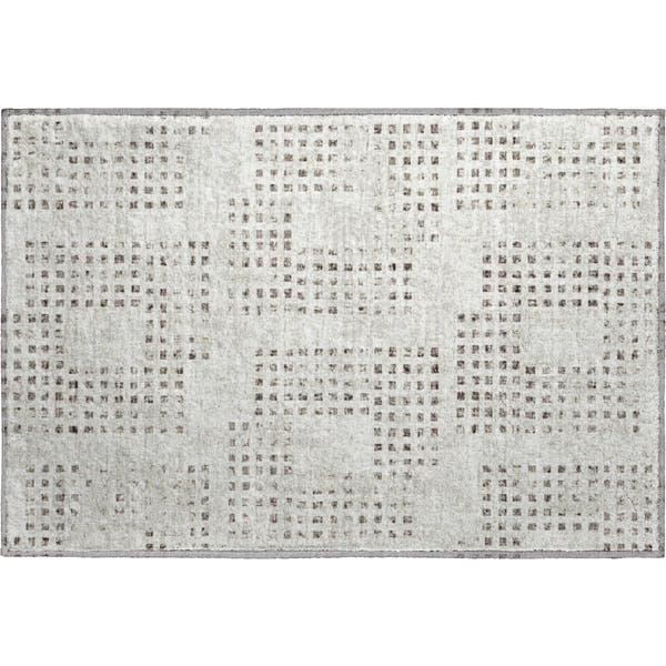 Ghent Machine Washable Transitional Beige Ivory Rug 1'8" x 2'6"