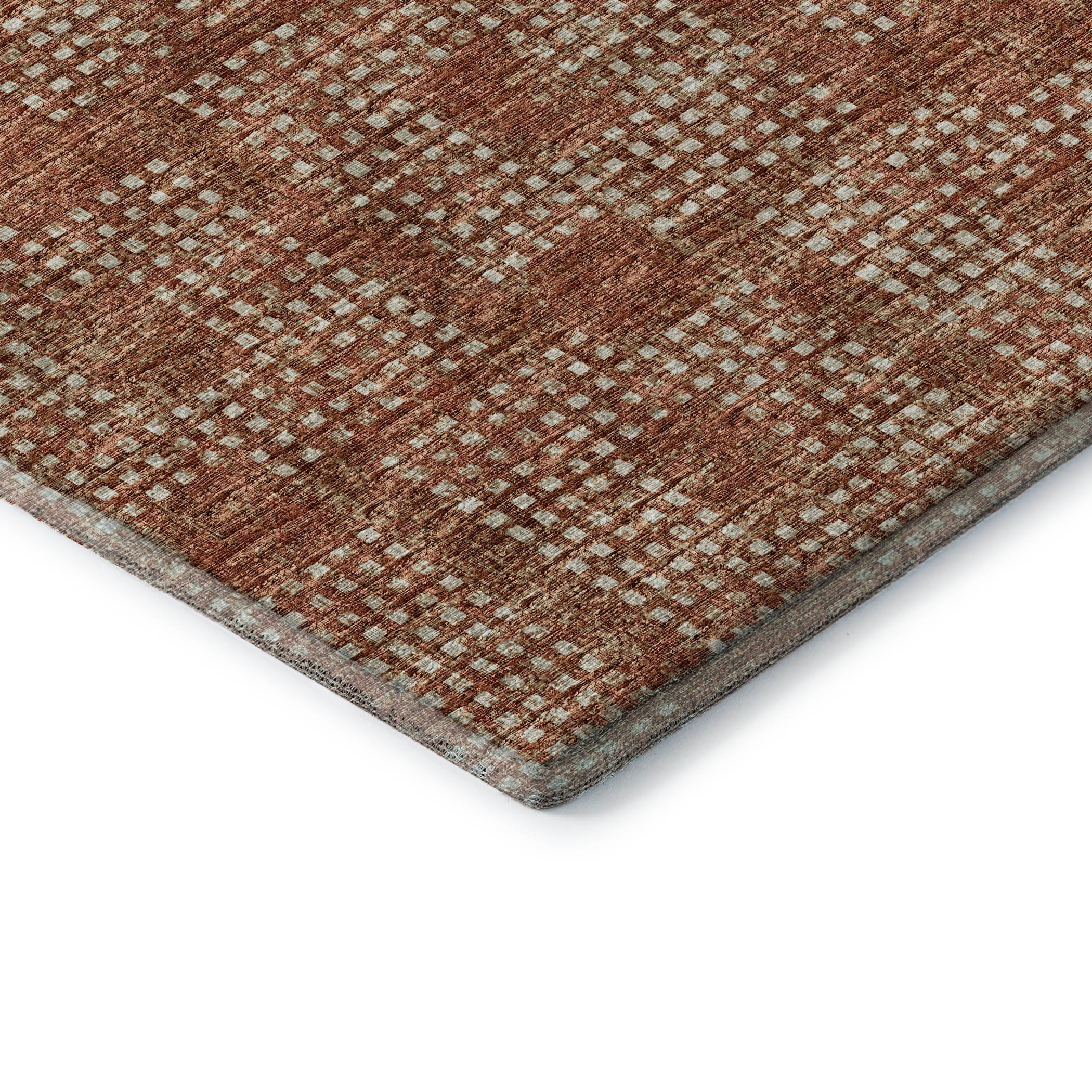 Ghent Machine Washable Transitional Canyon Paprika Rug 1'8" x 2'6" #shape_Rectangle