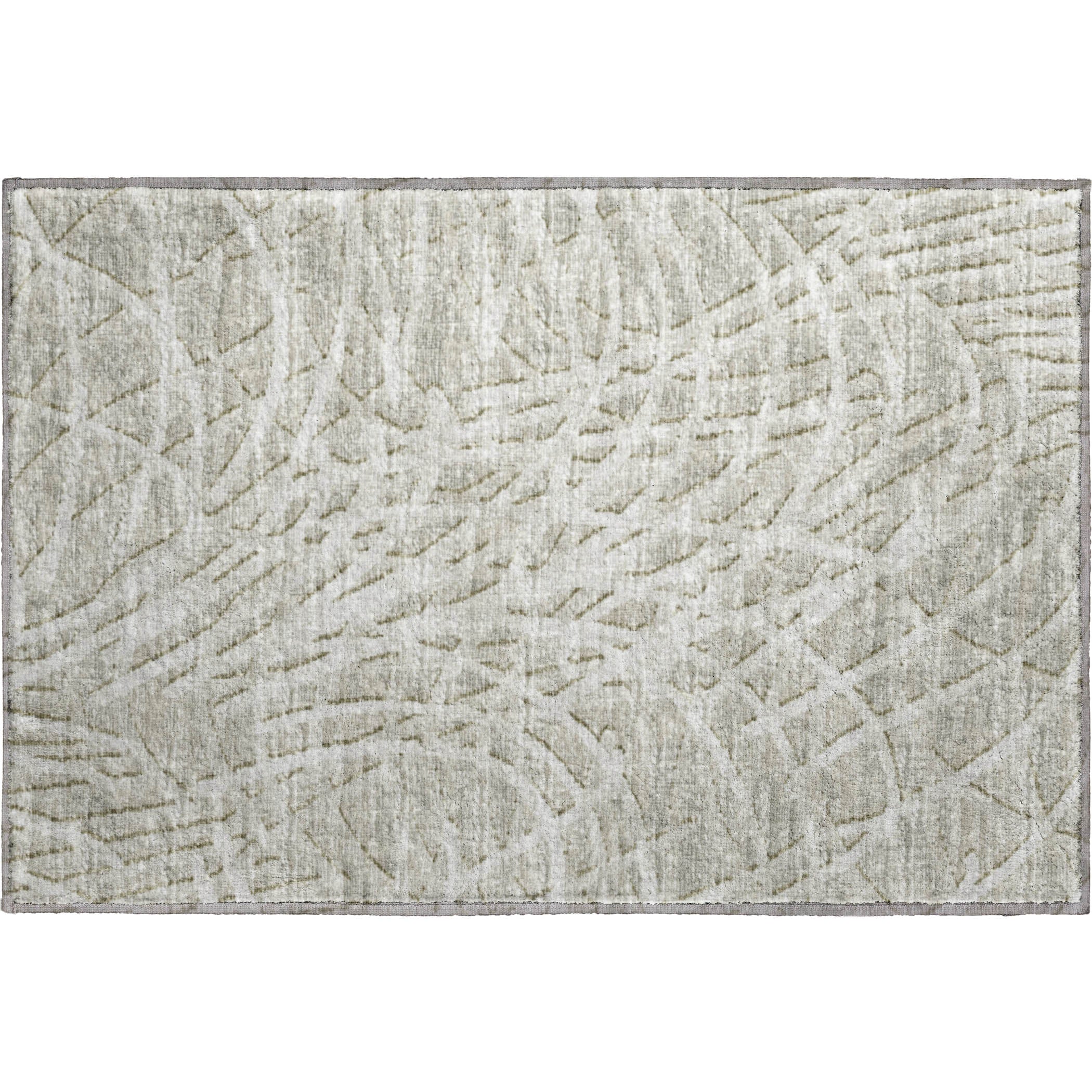 Bogota Machine Washable Transitional Beige Taupe Rug 1'8" x 2'6" #shape_Rectangle