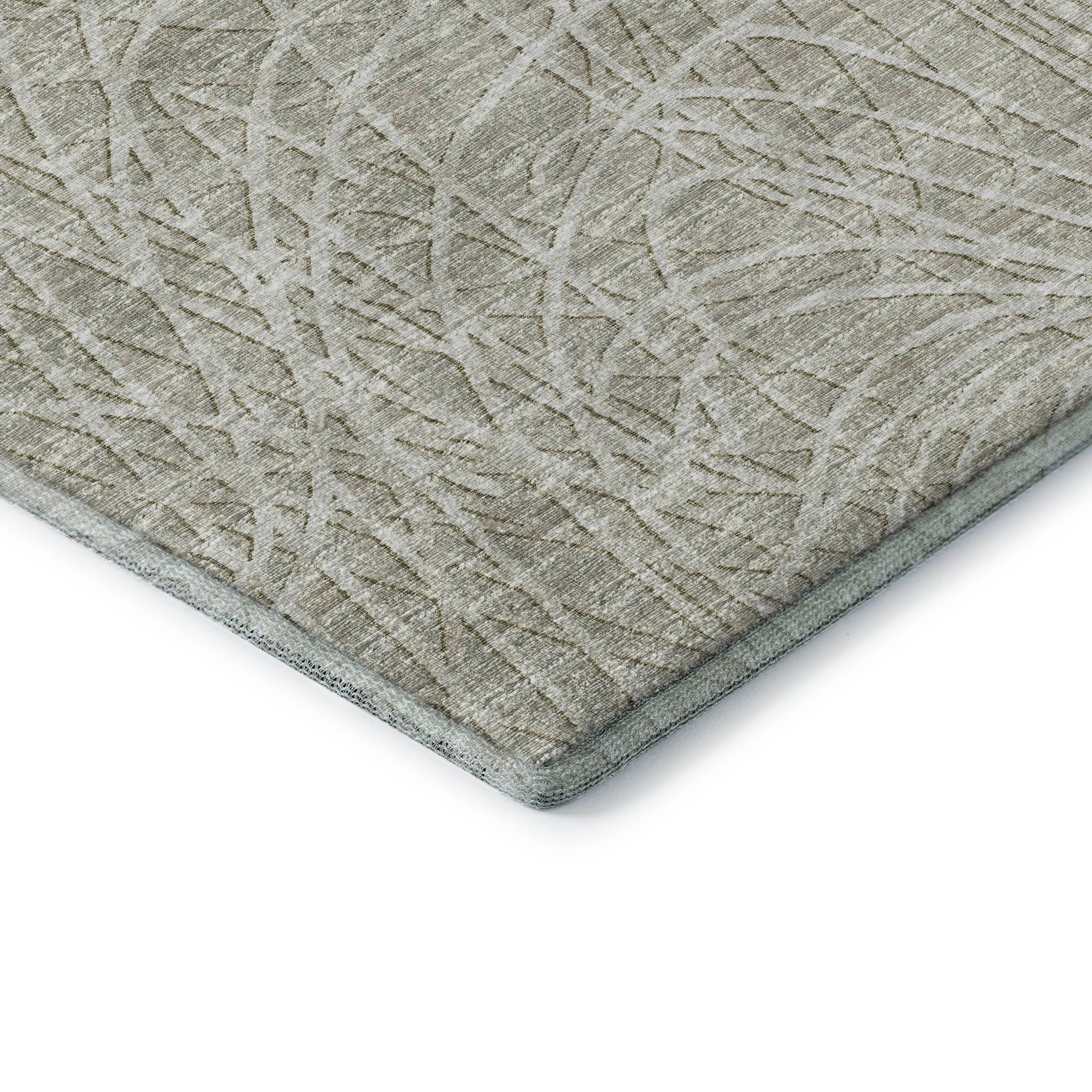 Bogota Machine Washable Transitional Beige Taupe Rug 1'8" x 2'6" #shape_Rectangle