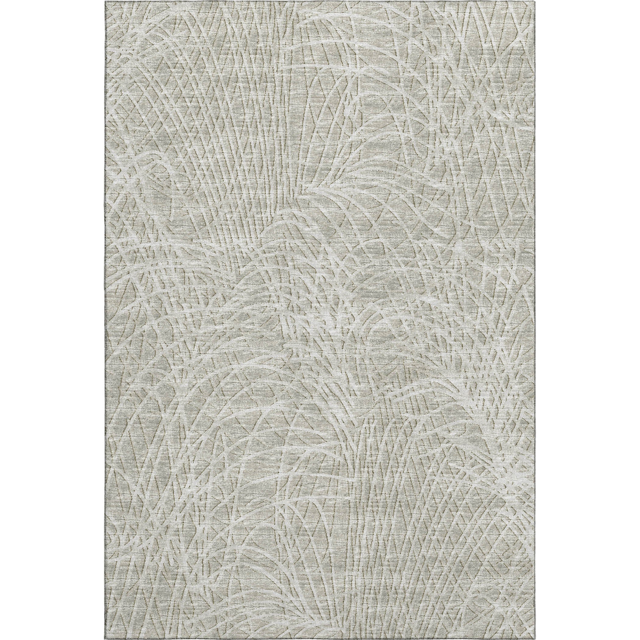 Bogota Machine Washable Transitional Beige Taupe Rug 2'6" x 3'10" #shape_Rectangle