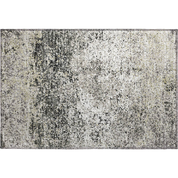 Luang Prabang Machine Washable Transitional Gray Rug 1'8" x 2'6"