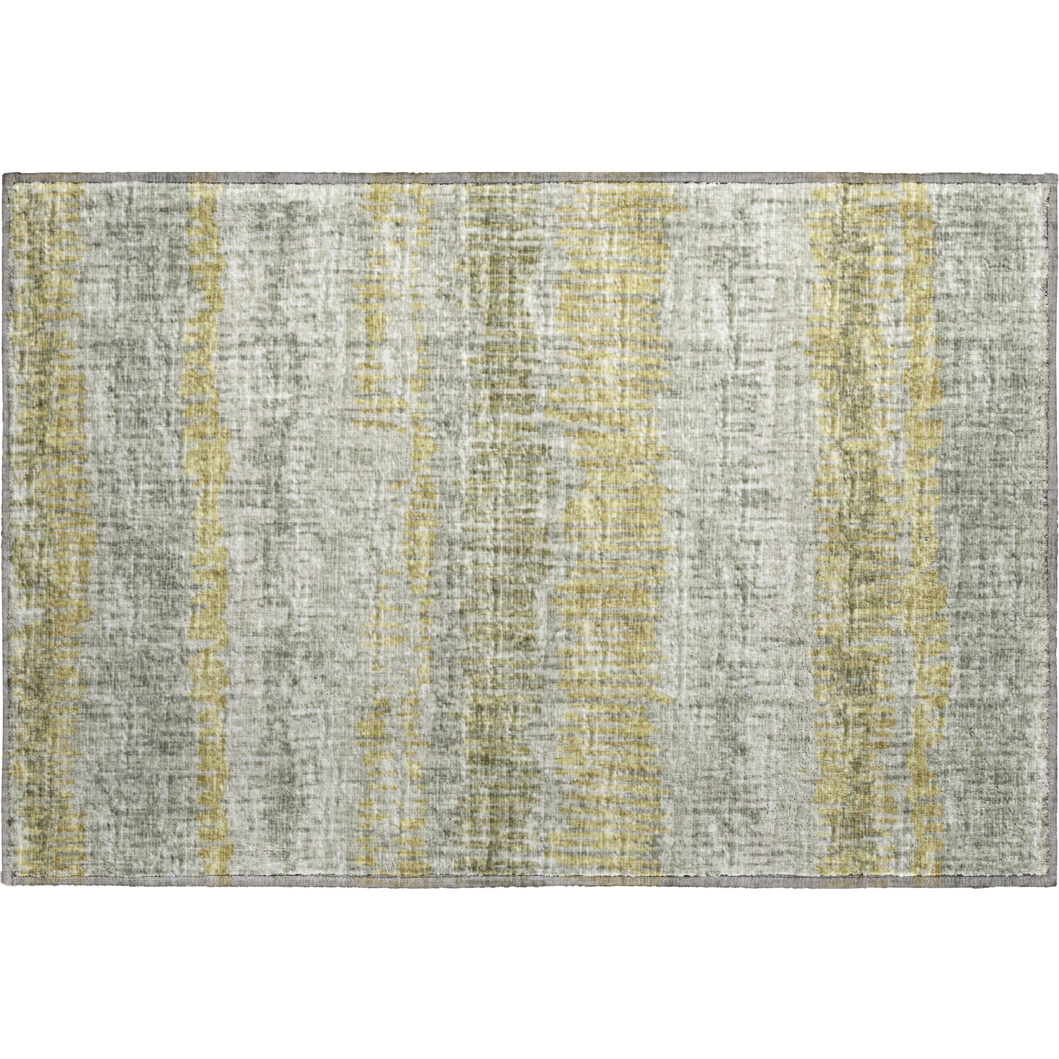 Sarajevo Machine Washable Transitional Sage Taupe Rug 1'8" x 2'6" #shape_Rectangle
