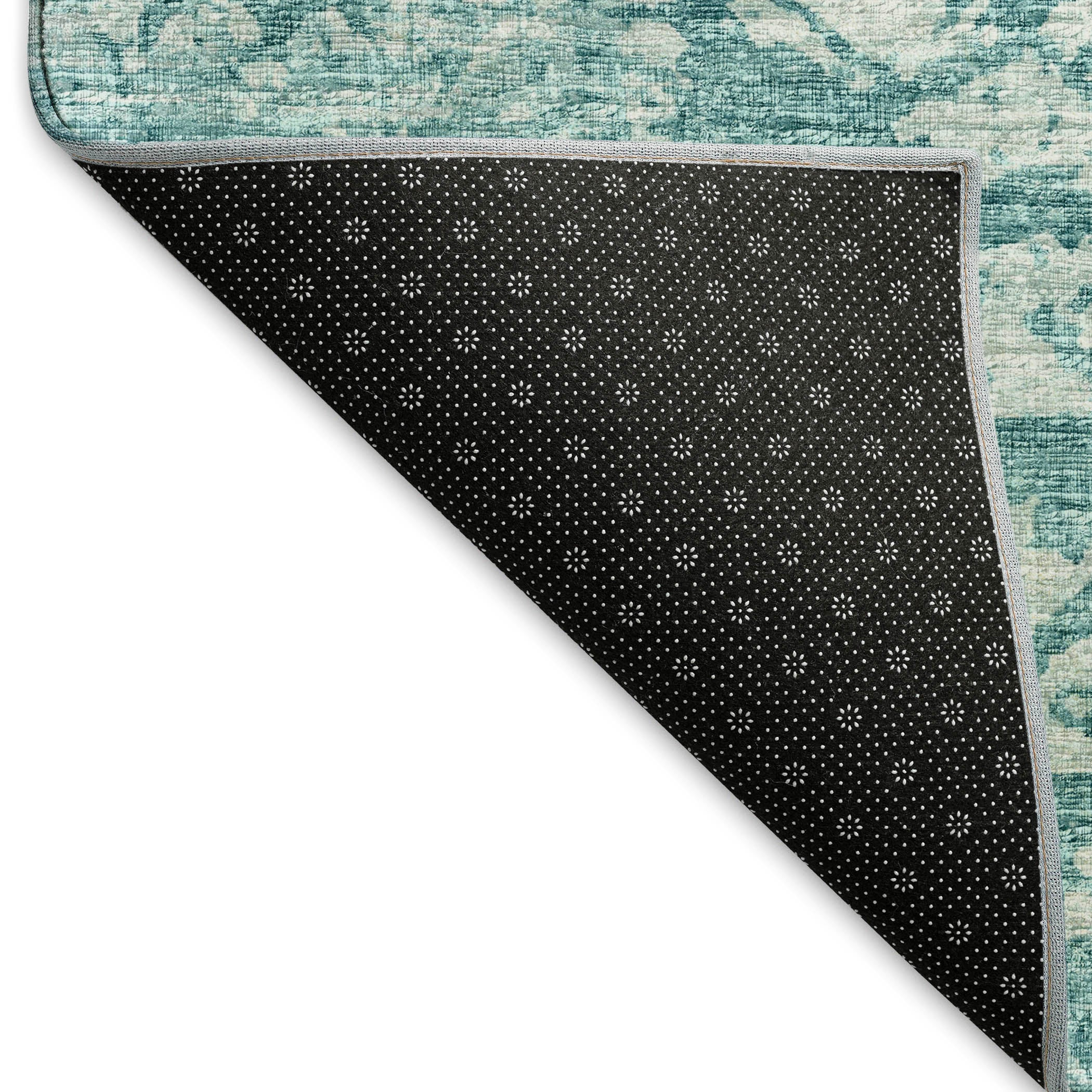 Ghent Machine Washable Traditional Blue Rug 1'8" x 2'6" #shape_Rectangle