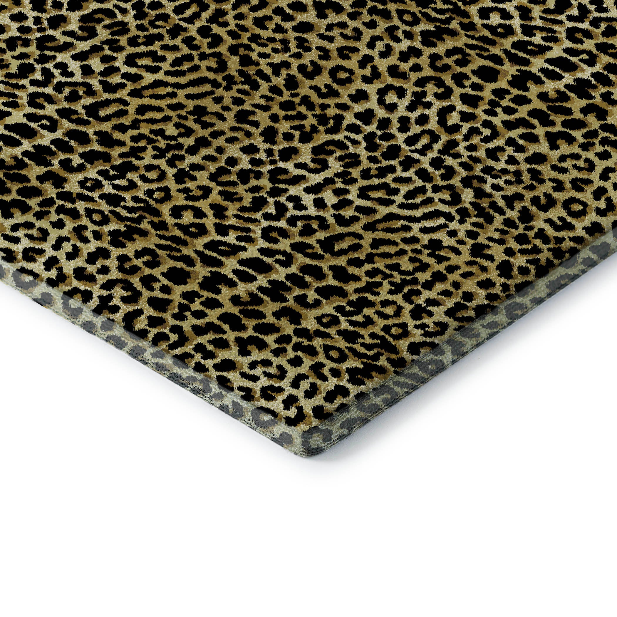Bogota Machine Washable Animal Skin Pattern Gilded Gold Rug 1'8" x 2'6" #shape_Rectangle
