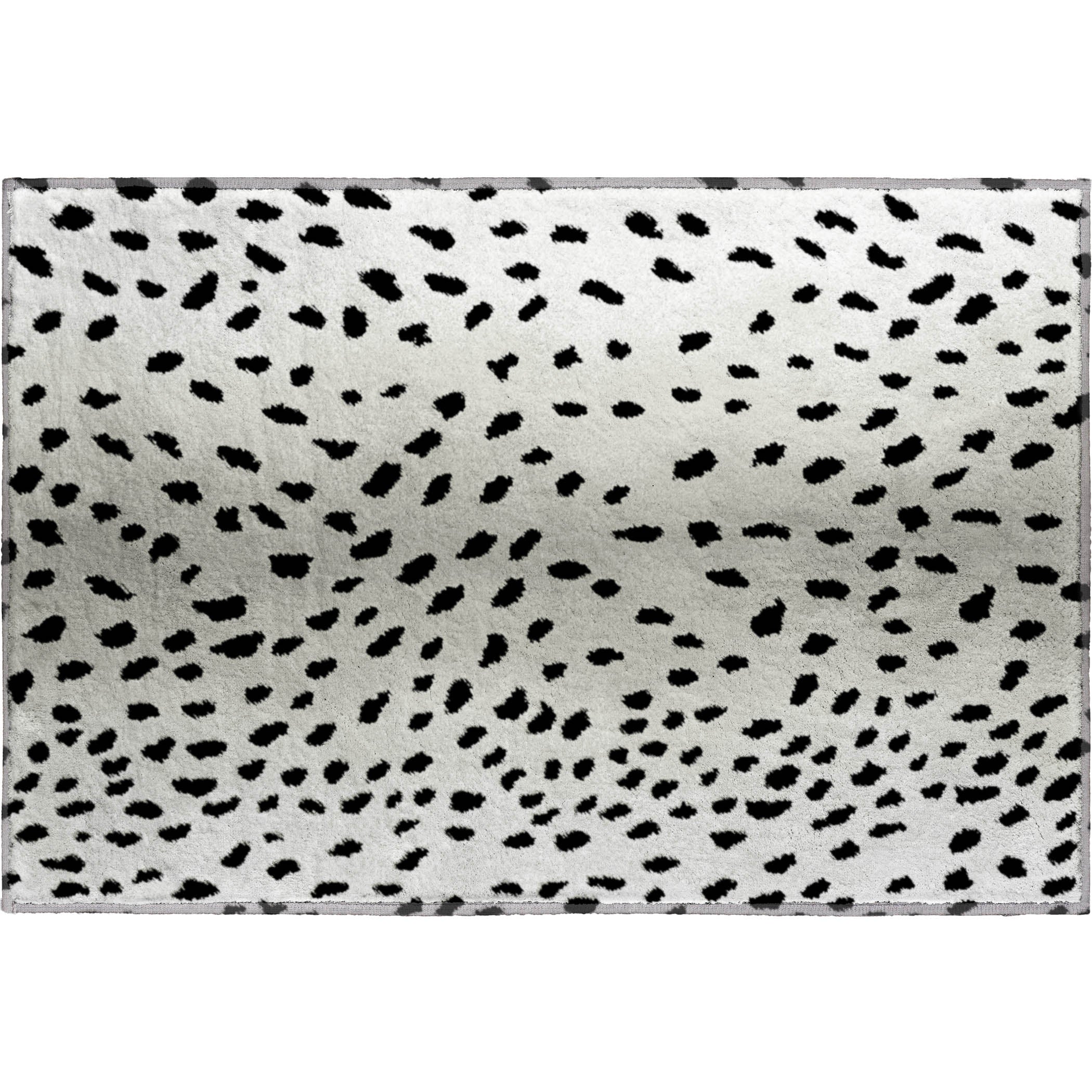 Valletta Machine Washable Animal Skin Pattern Pearl Ivory Rug 1'8" x 2'6" #shape_Rectangle