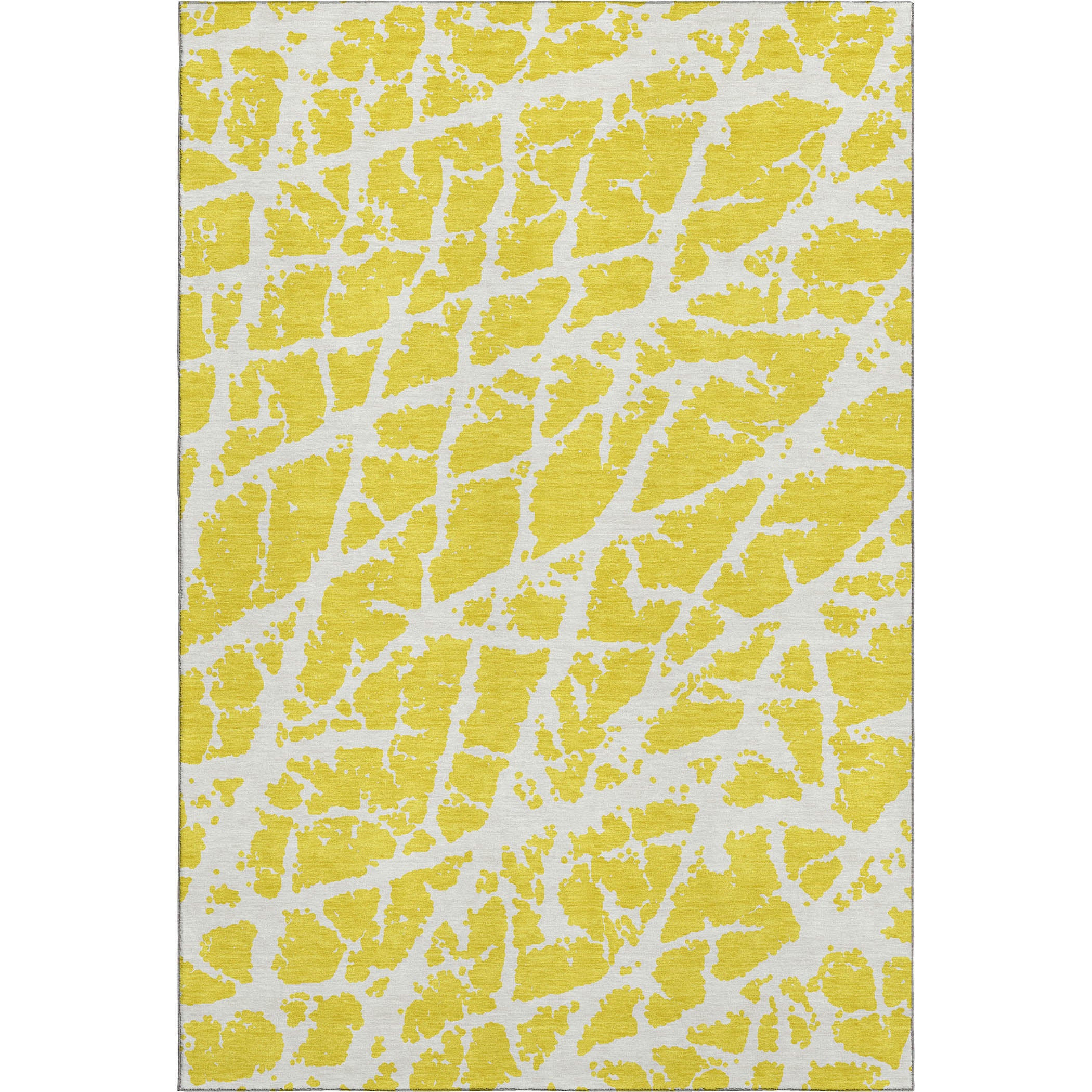 Siena Machine Washable Transitional Yellow Gold Rug 2'6" x 3'10" #shape_Rectangle