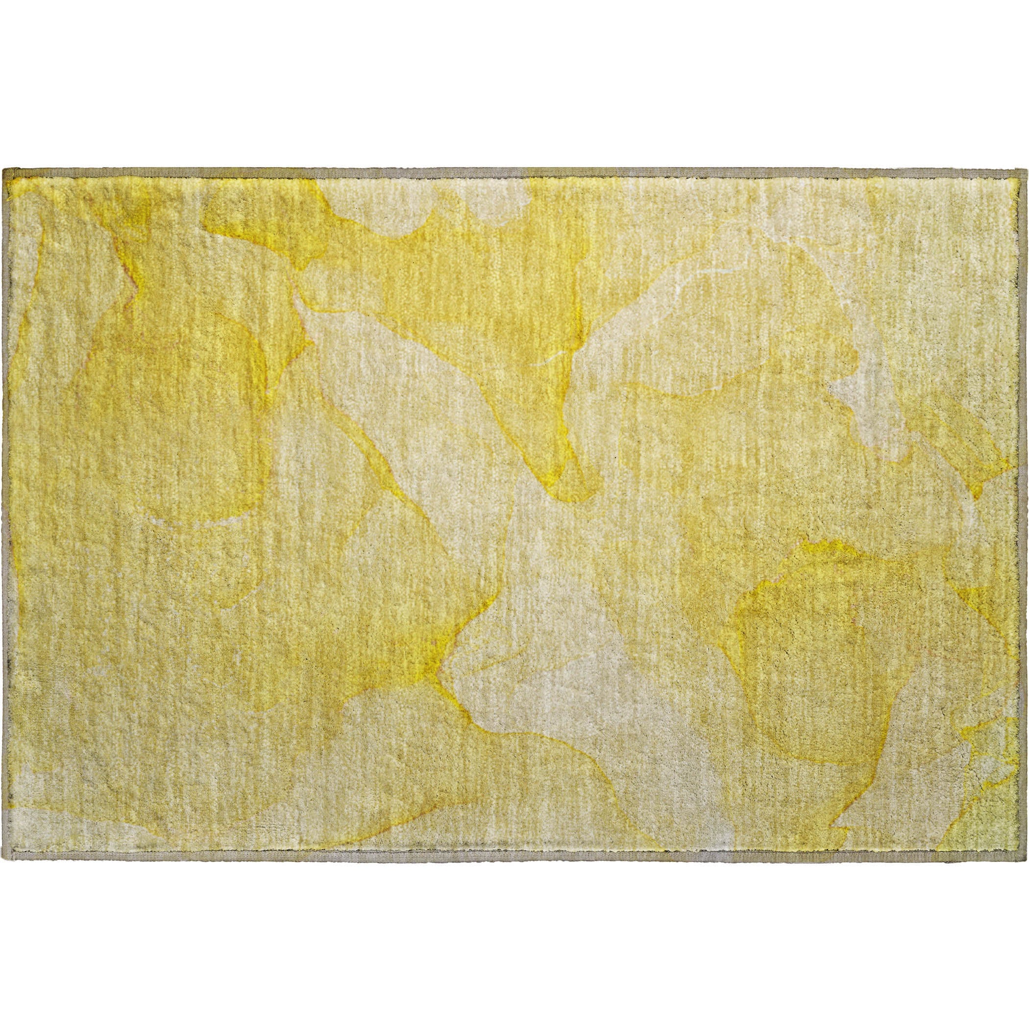 Lima Machine Washable Transitional Gold Rug 1'8" x 2'6" #shape_Rectangle