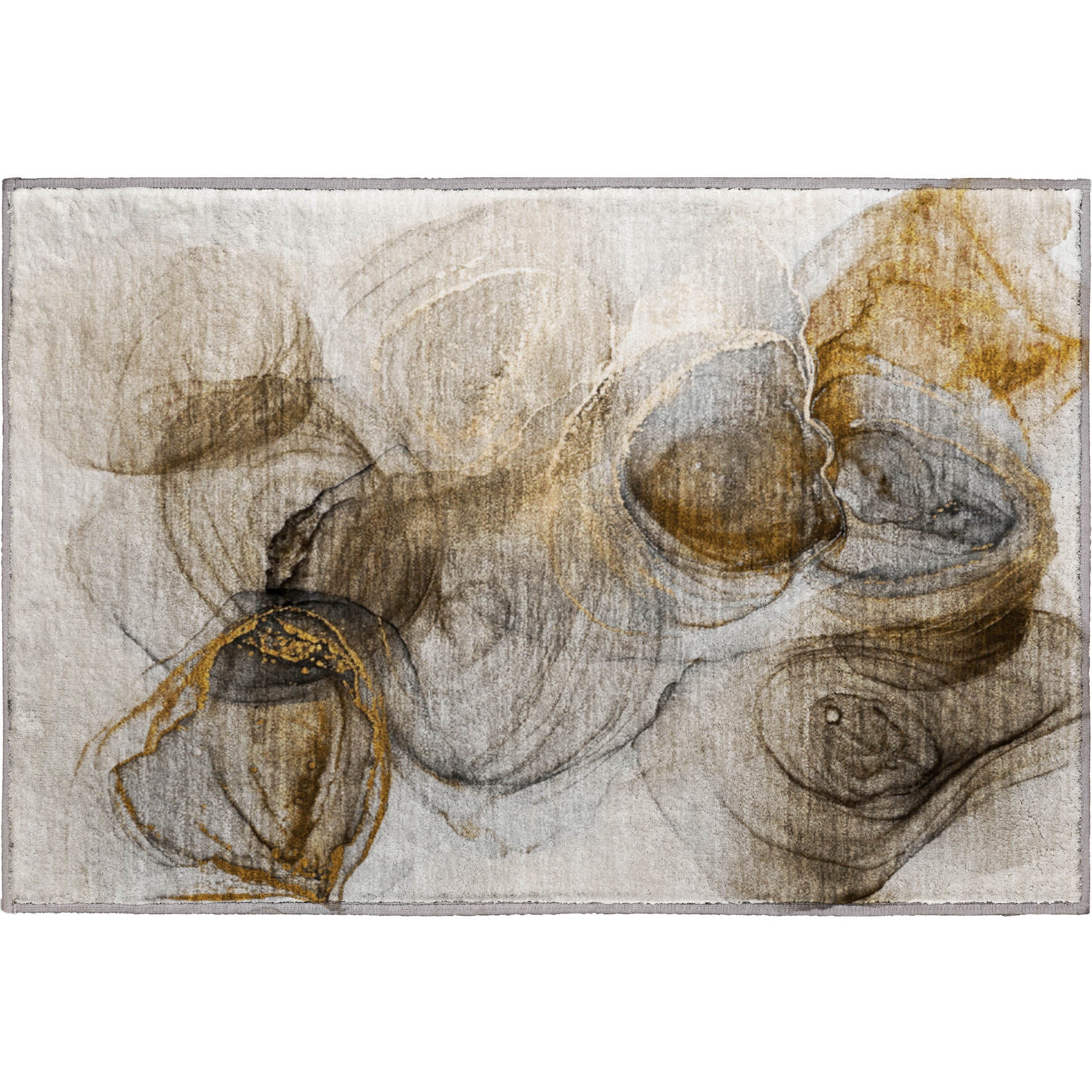 Lima Machine Washable Transitional Brown Rug 1'8" x 2'6" #shape_Rectangle
