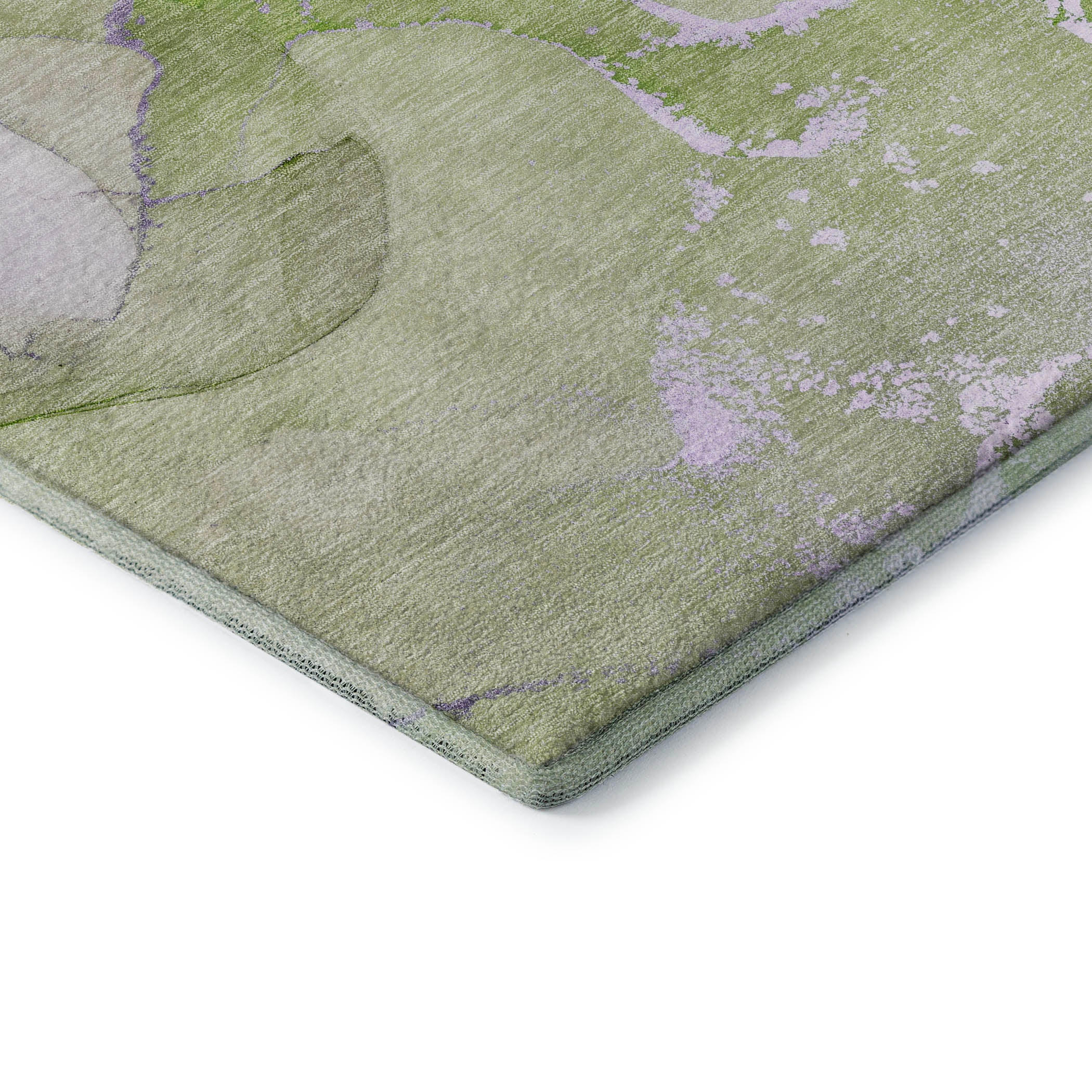 Bruges Machine Washable Transitional Purple Rug 1'8" x 2'6" #shape_Rectangle