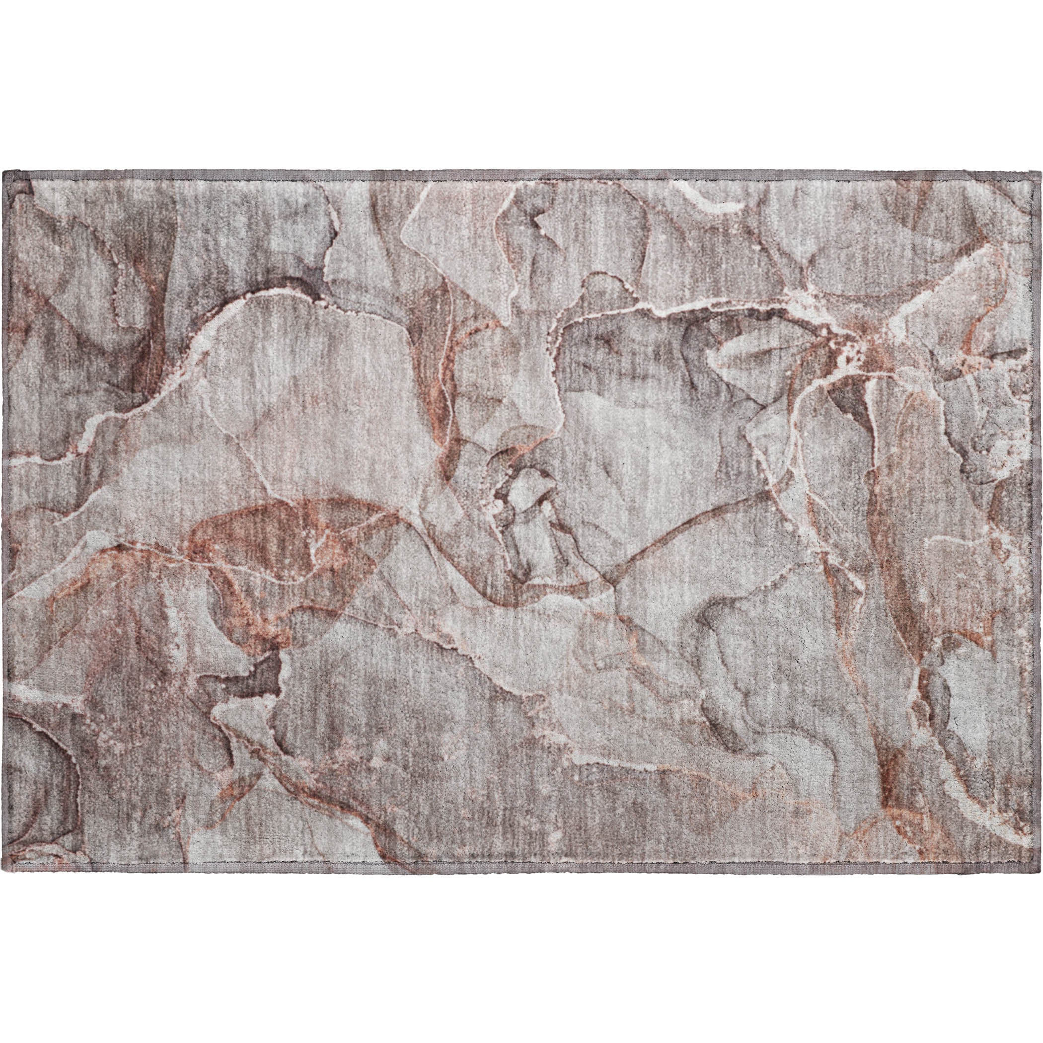 Sintra Machine Washable Transitional Gray Rug 1'8" x 2'6" #shape_Rectangle