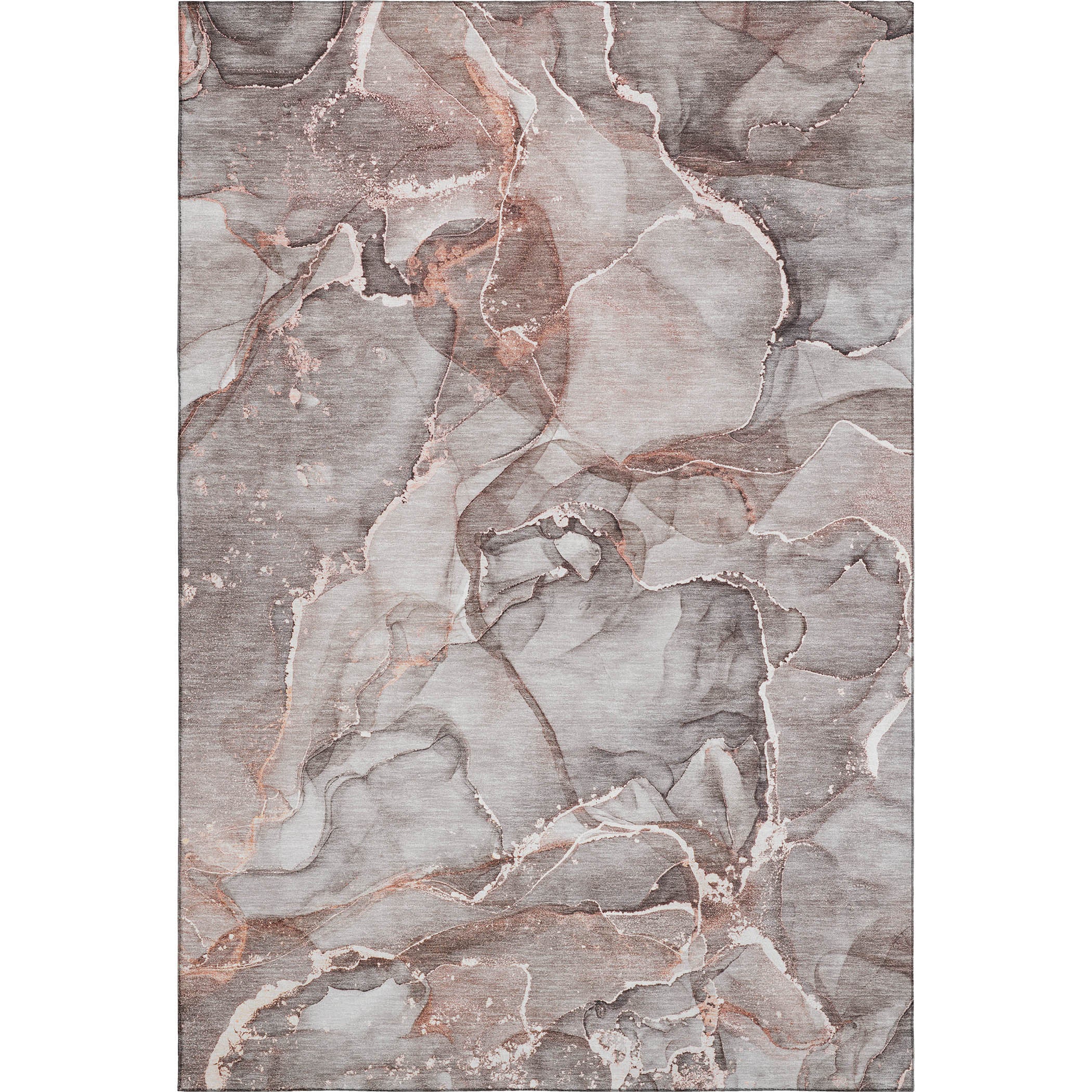 Sintra Machine Washable Transitional Gray Rug 2'6" x 3'10" #shape_Rectangle