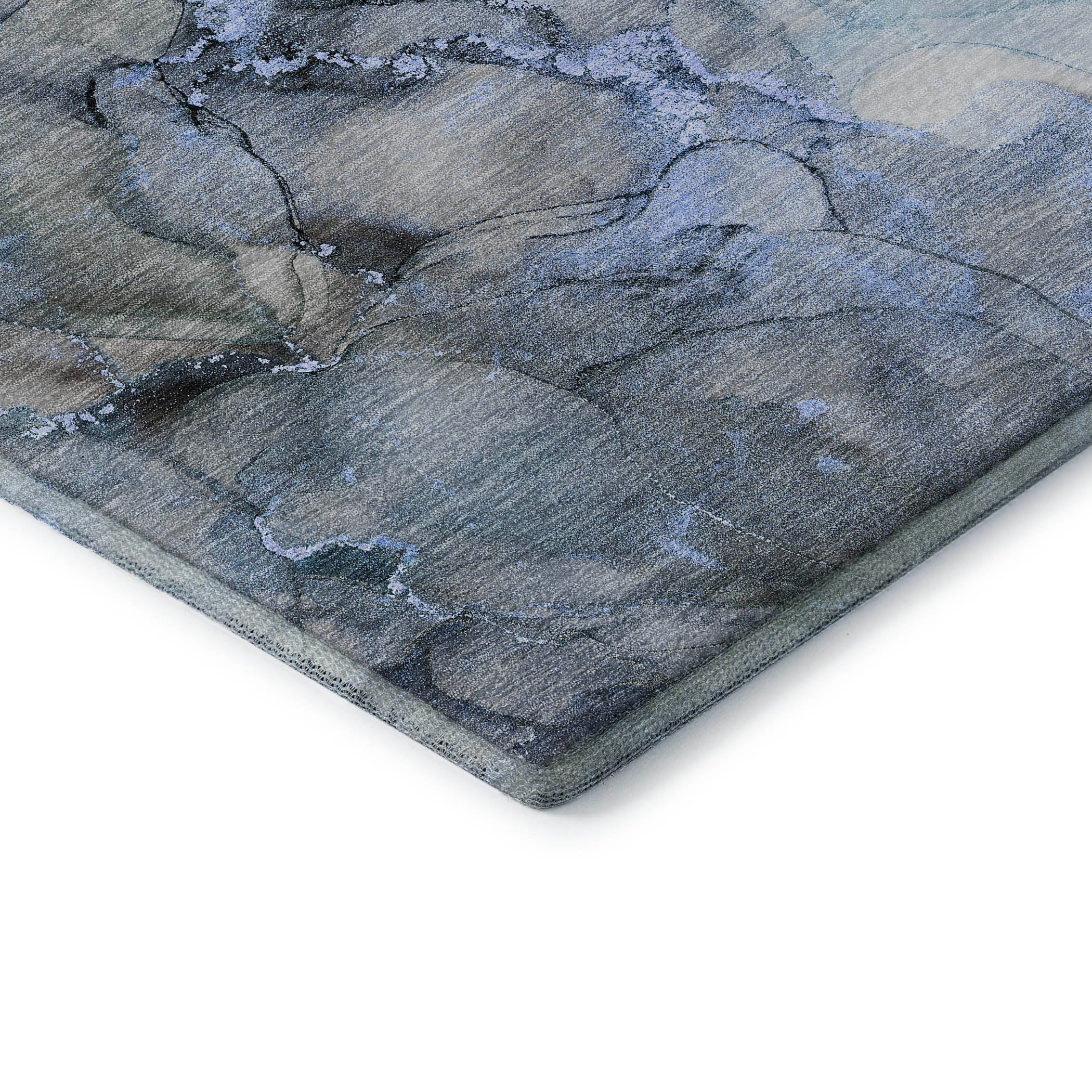 Marrakech Machine Washable Transitional Blue Rug 1'8" x 2'6" #shape_Rectangle