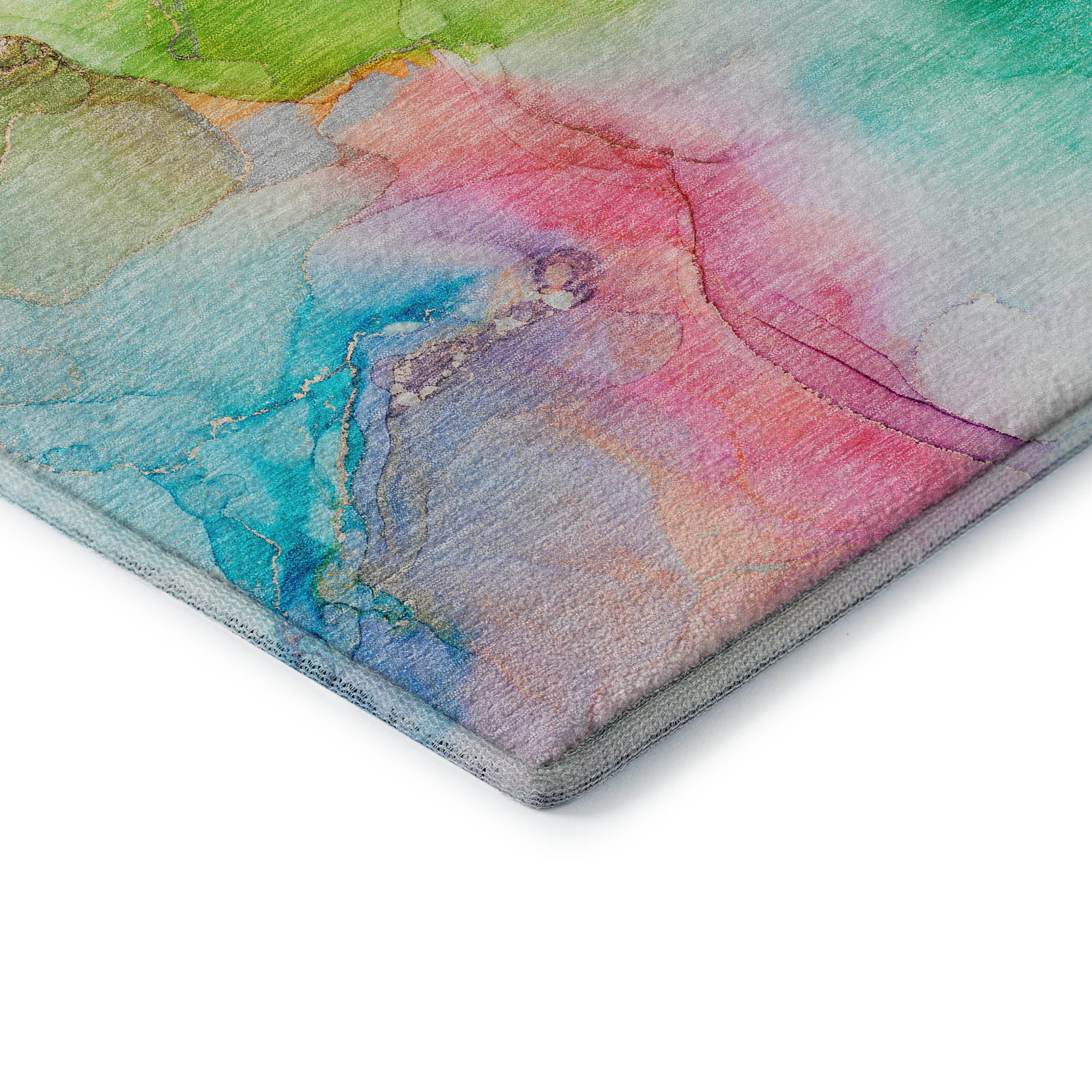 Reykjavik Machine Washable Transitional Blue Rug 1'8" x 2'6" #shape_Rectangle