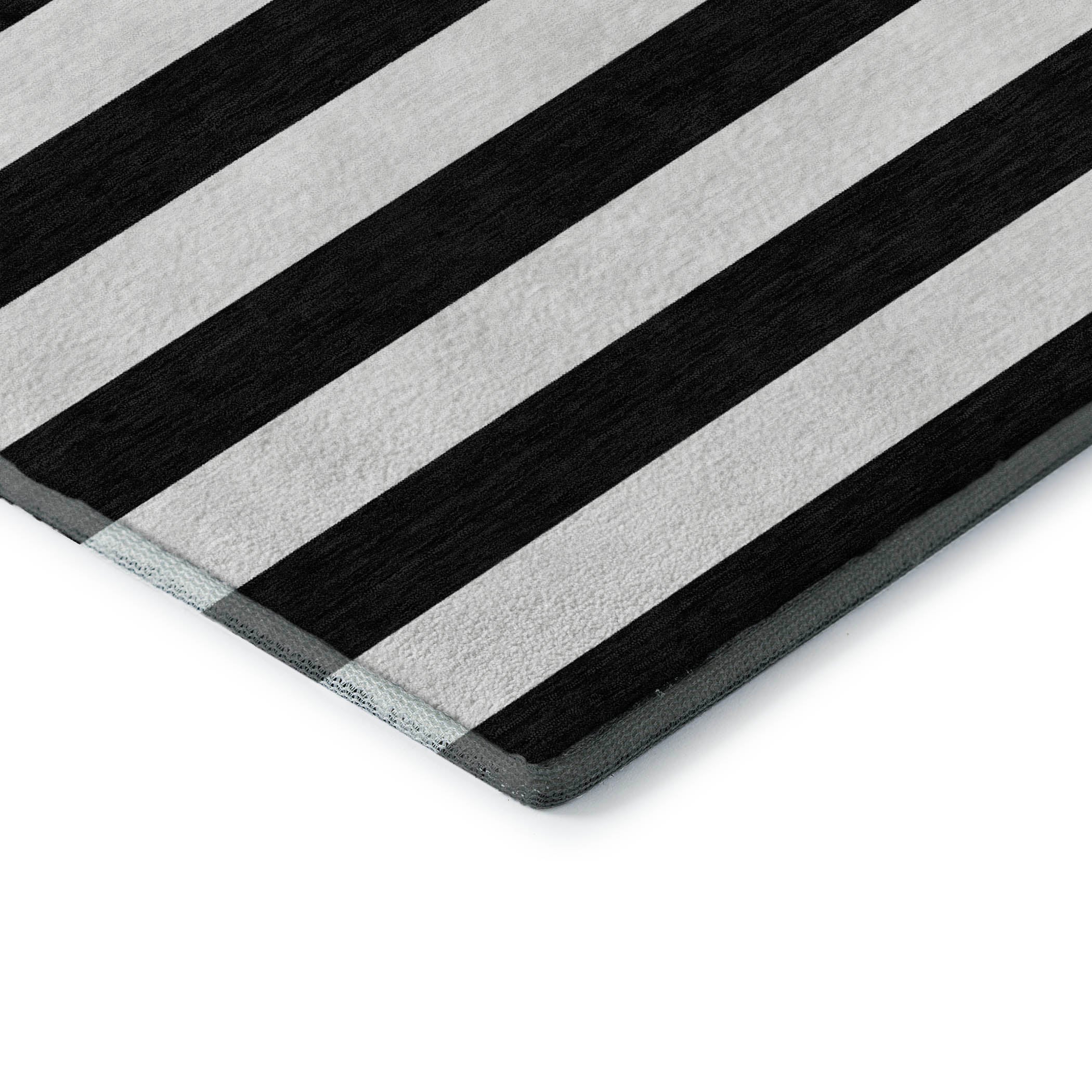 Budapest Machine Washable Transitional Black Rug 1'8" x 2'6" #shape_Rectangle