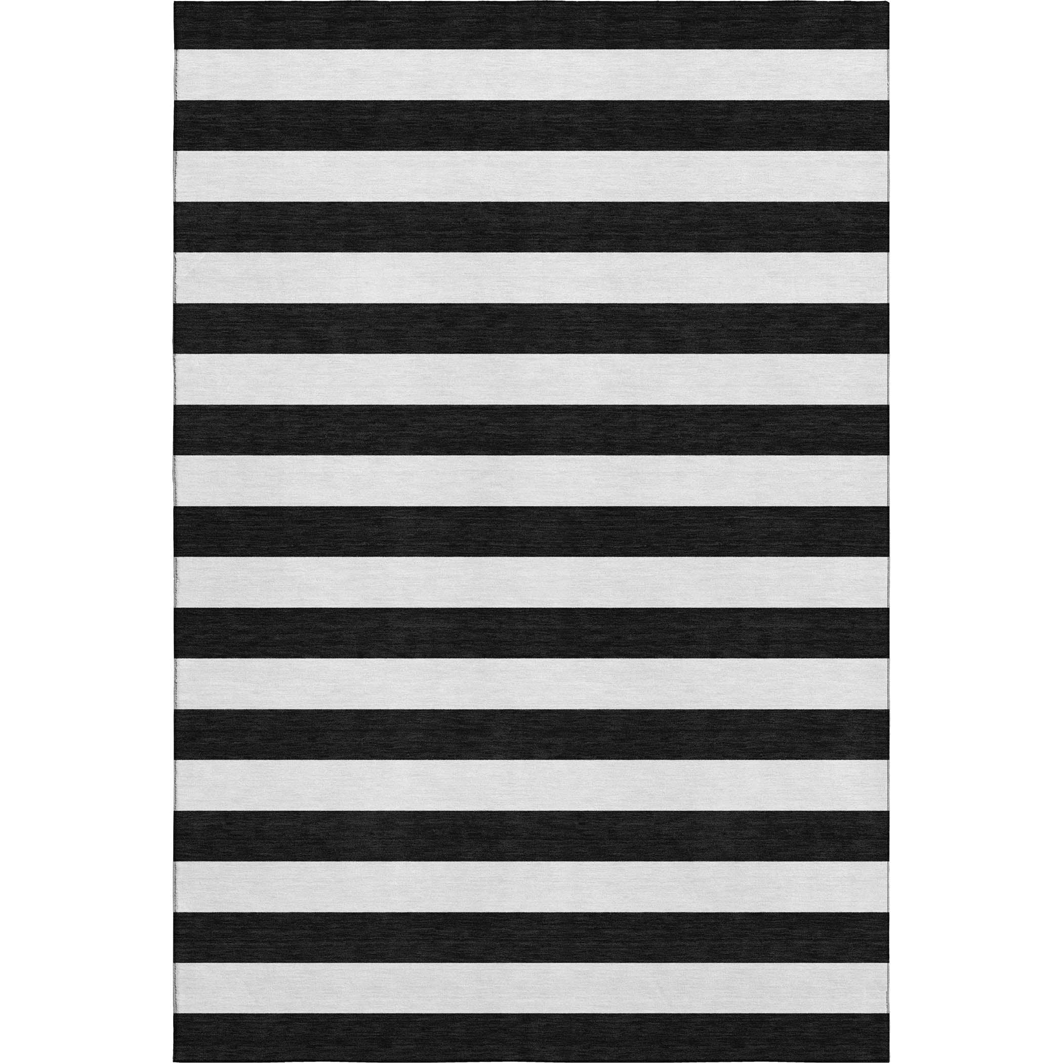 Budapest Machine Washable Transitional Black Rug 2'6" x 3'10" #shape_Rectangle