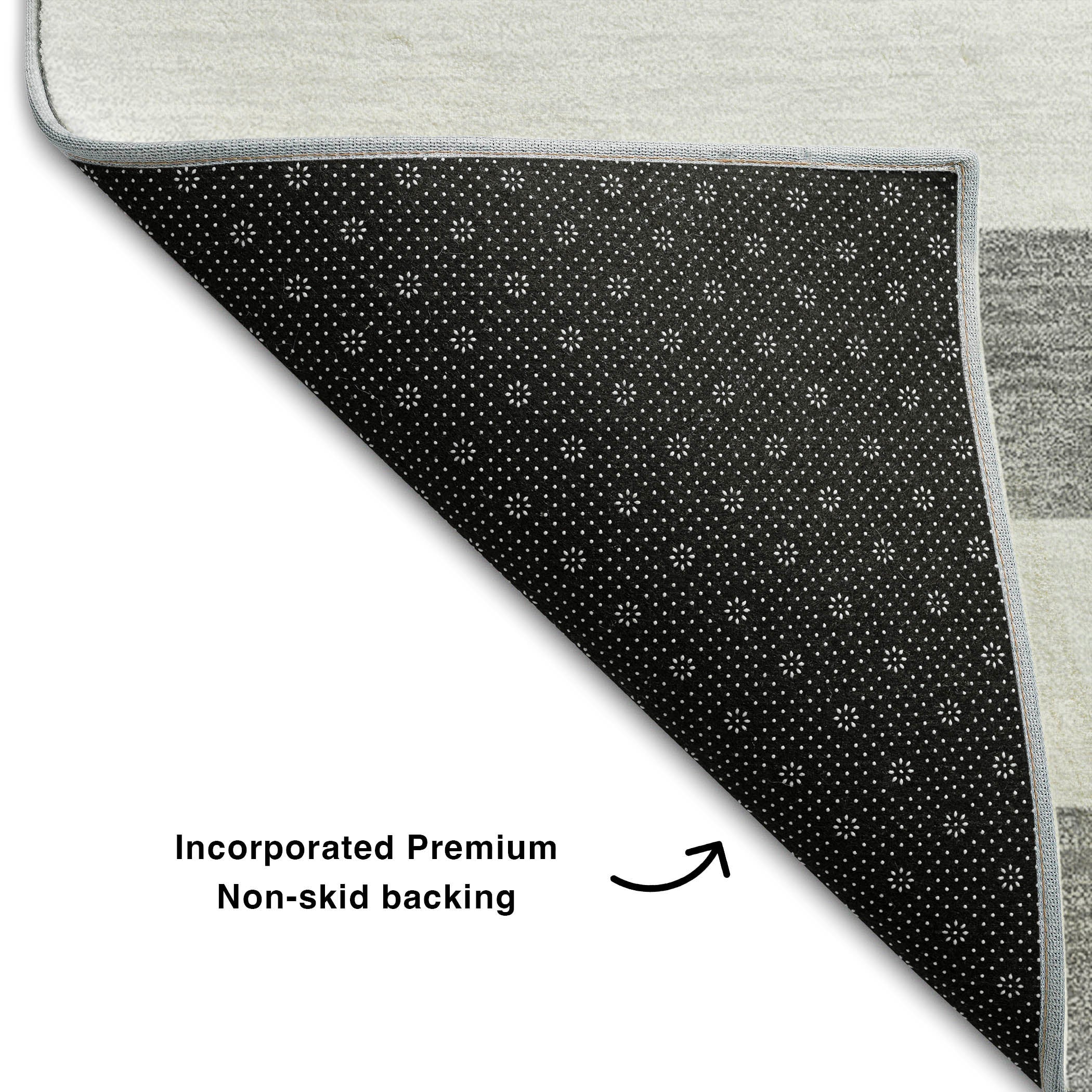 Budapest Machine Washable Transitional Gray Rug 1'8" x 2'6" #shape_Rectangle