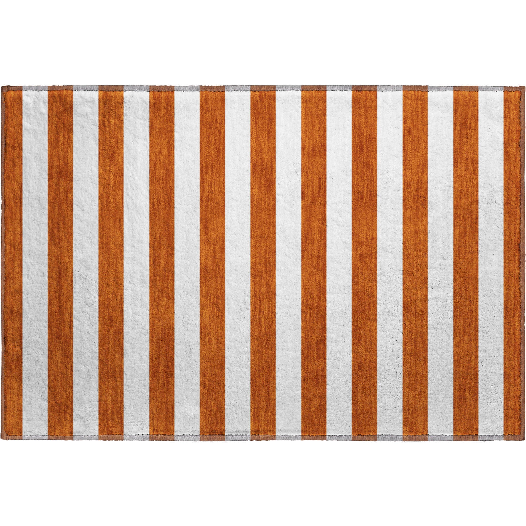 Budapest Machine Washable Transitional Paprika Orange Rug 1'8" x 2'6" #shape_Rectangle