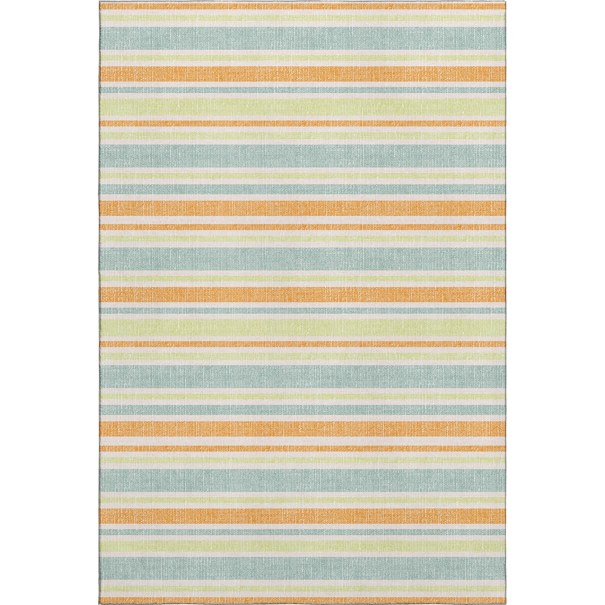 Bogota Machine Washable Transitional Orange Rug 2'6" x 3'10" #shape_Rectangle