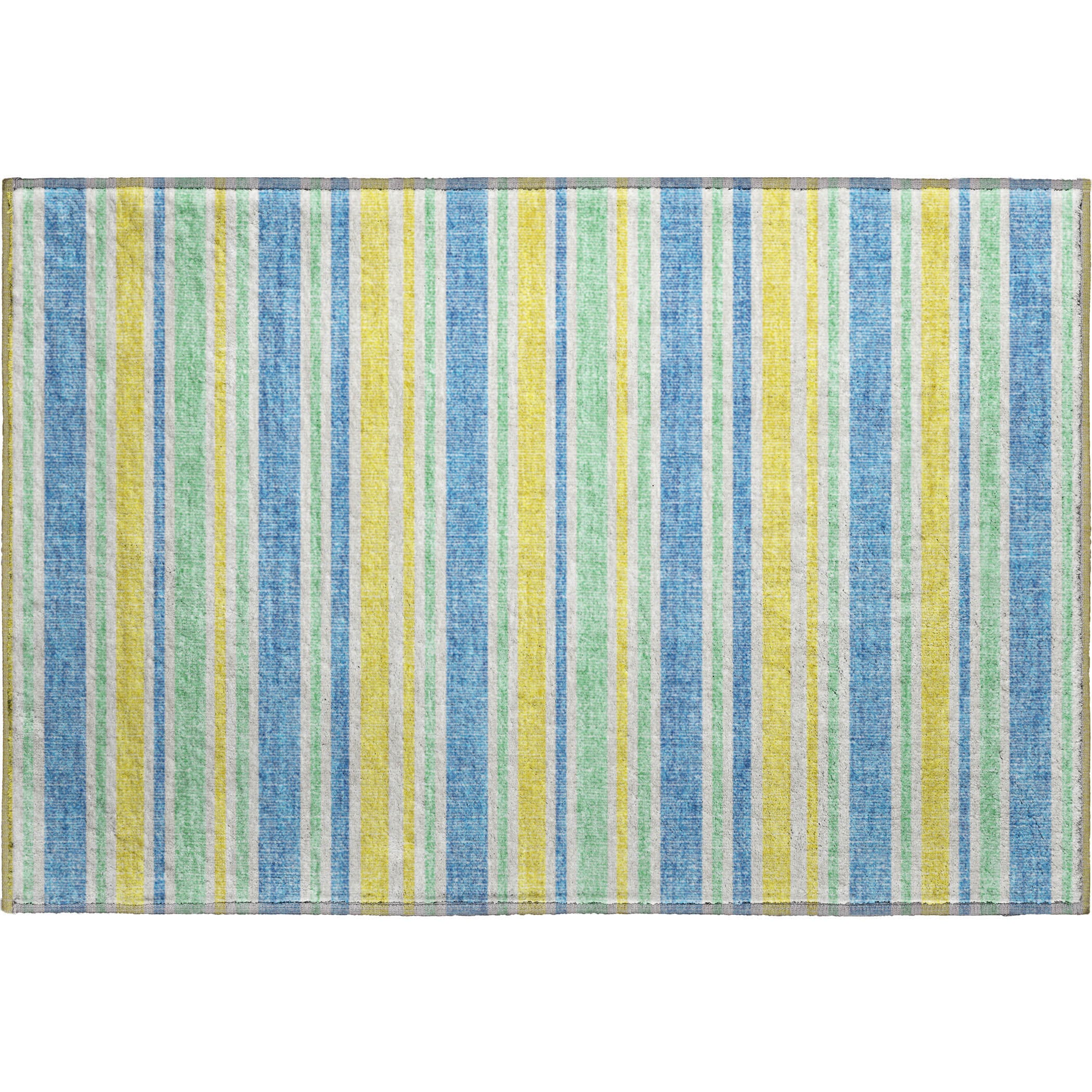 Bogota Machine Washable Transitional Yellow Gold Rug 1'8" x 2'6" #shape_Rectangle