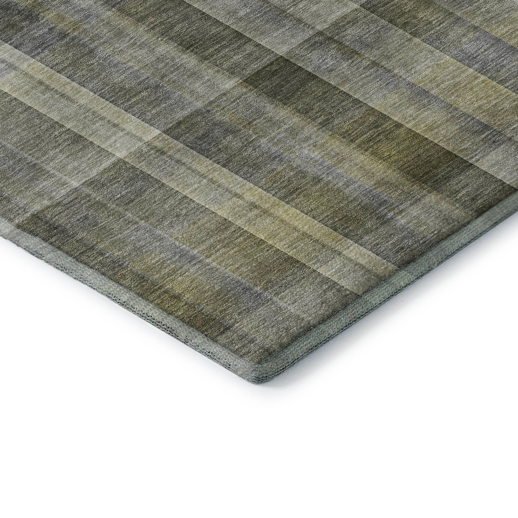 Mdina Machine Washable Transitional Gray Rug 1'8" x 2'6" #shape_Rectangle