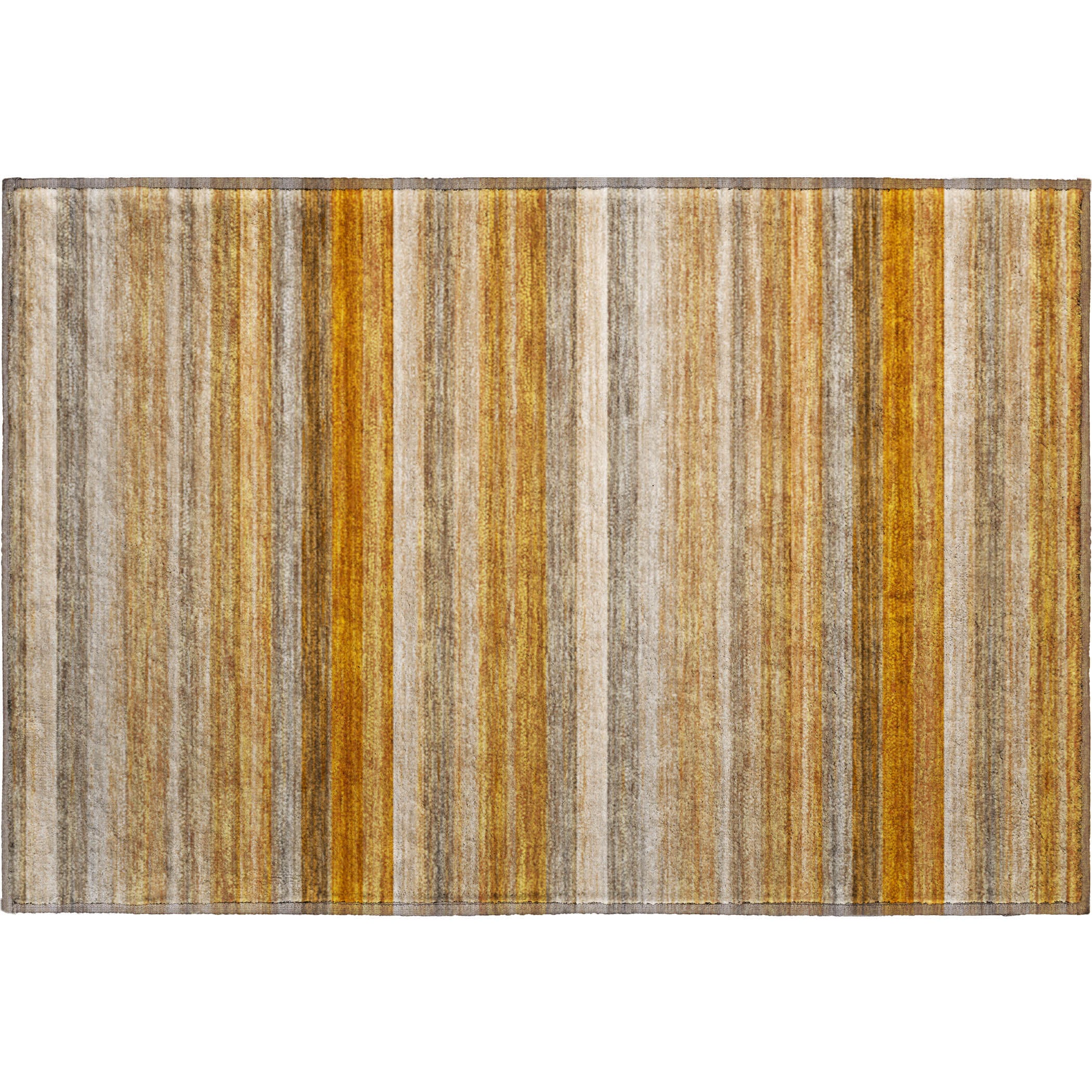 Chiang Mai Machine Washable Transitional Paprika Orange Rug 1'8" x 2'6" #shape_Rectangle