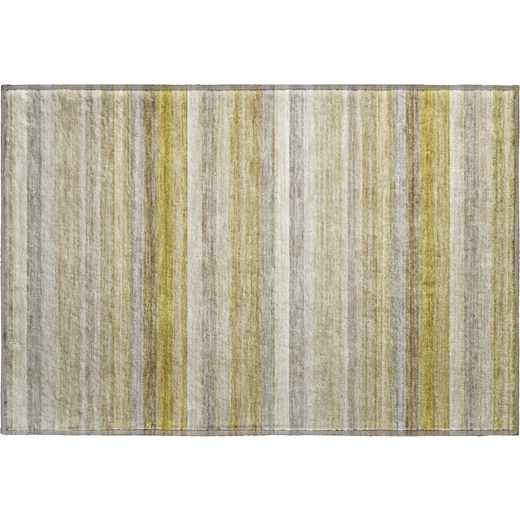 Chiang Mai Machine Washable Transitional Wheat Gold Rug 1'8" x 2'6" #shape_Rectangle