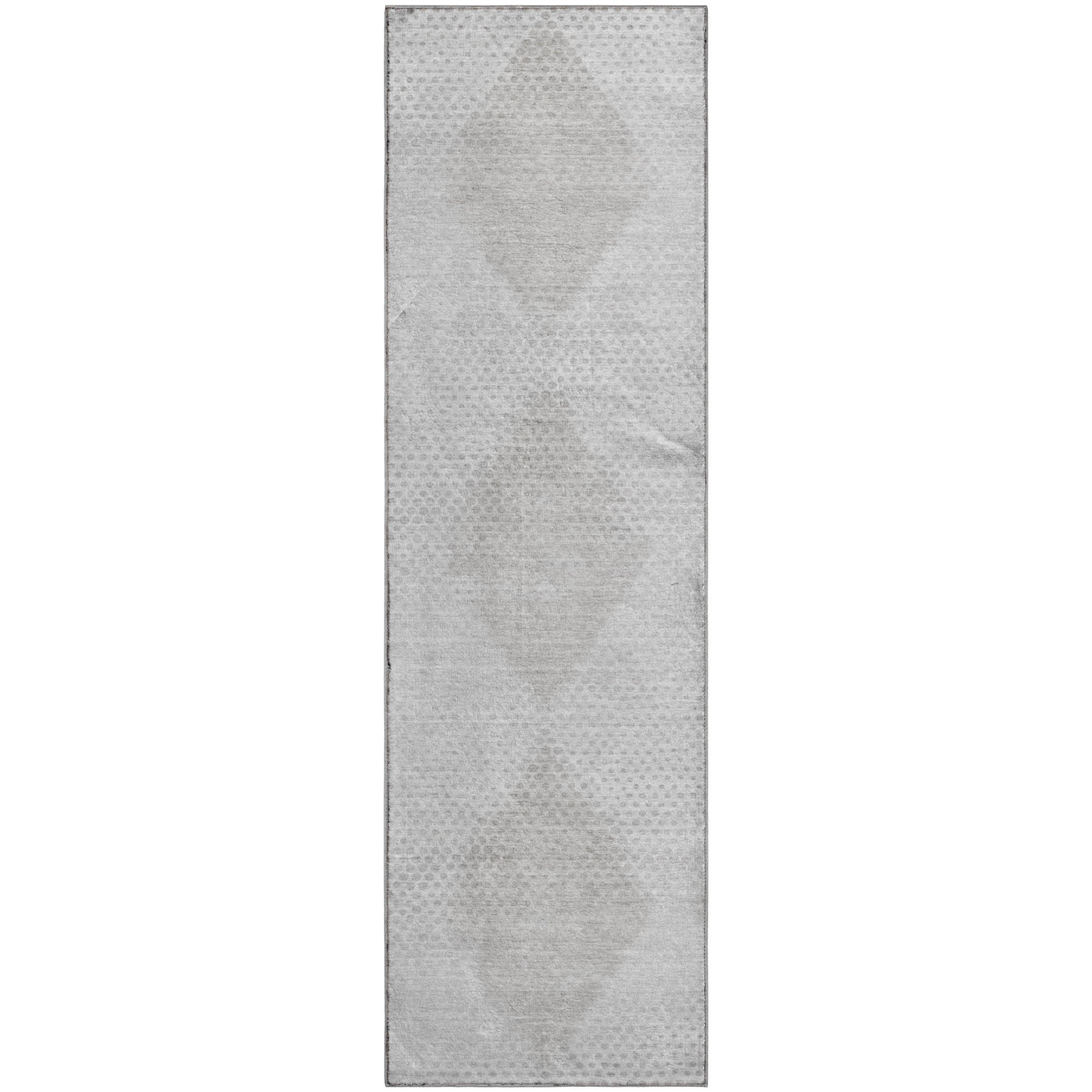 Kyoto Machine Washable Transitional Ivory Rug 2'3" x 7'6" #shape_Runner