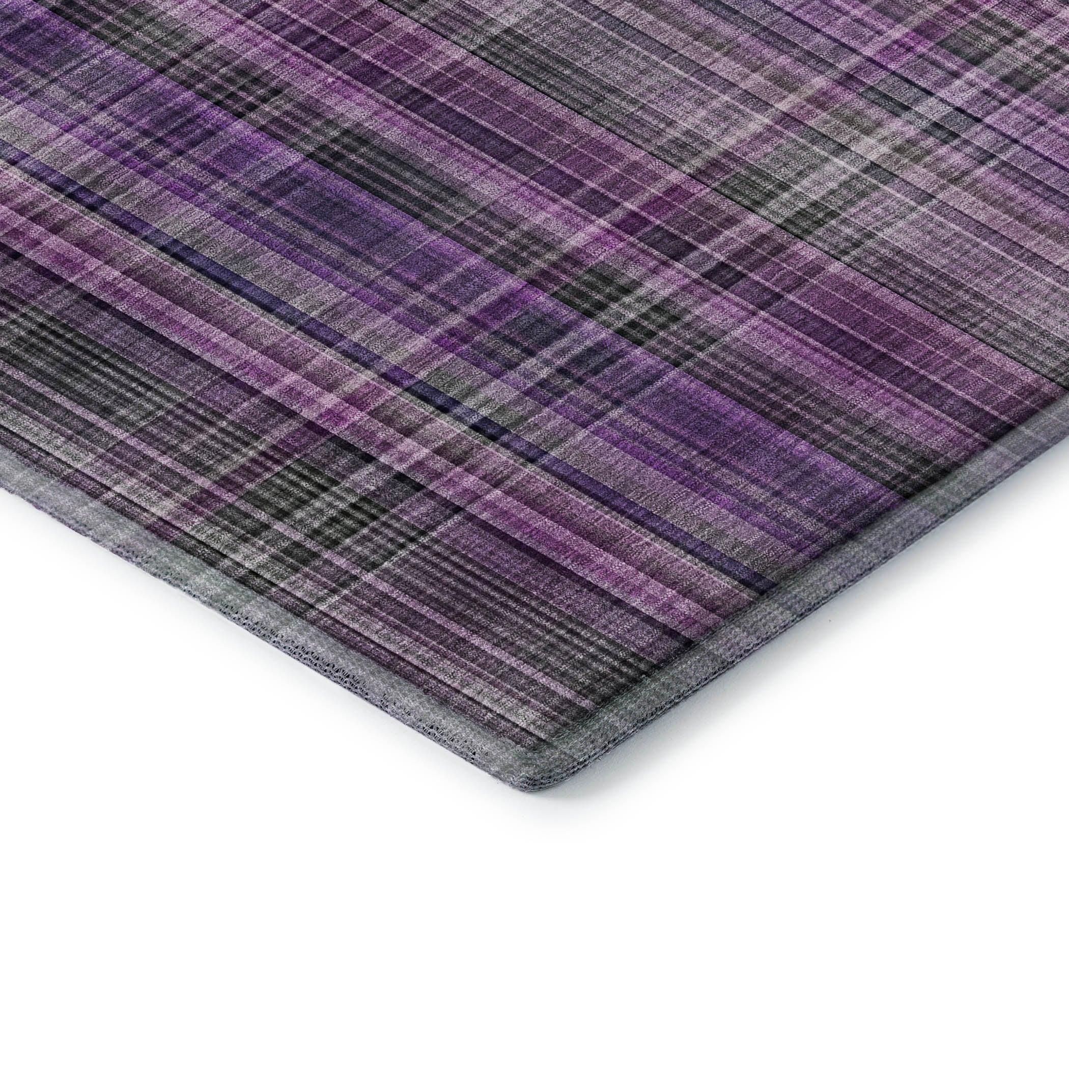 Tallinn Machine Washable Transitional Purple Rug 1'8" x 2'6" #shape_Rectangle