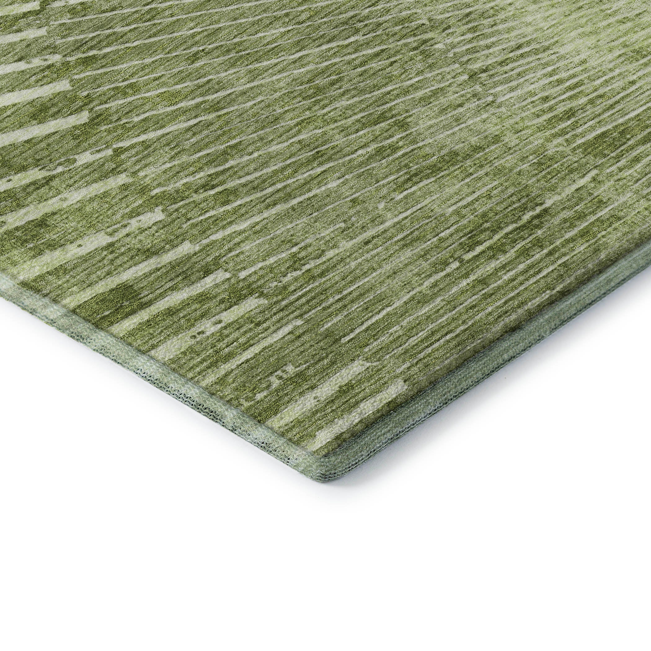 Split Machine Washable Transitional Sage Green Rug 1'8" x 2'6" #shape_Rectangle