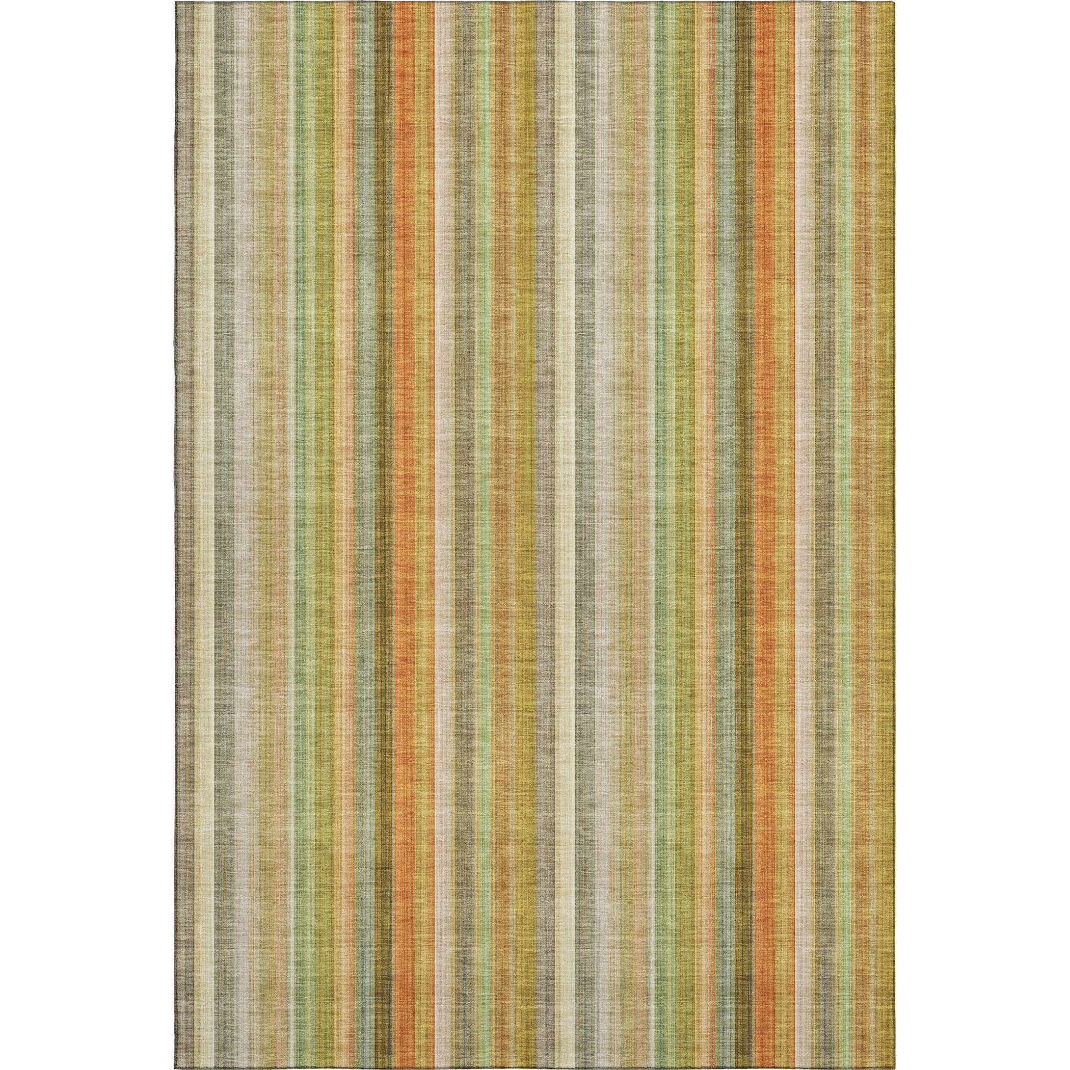 Siena Machine Washable Transitional Khaki Brown Rug 2'6" x 3'10" #shape_Rectangle
